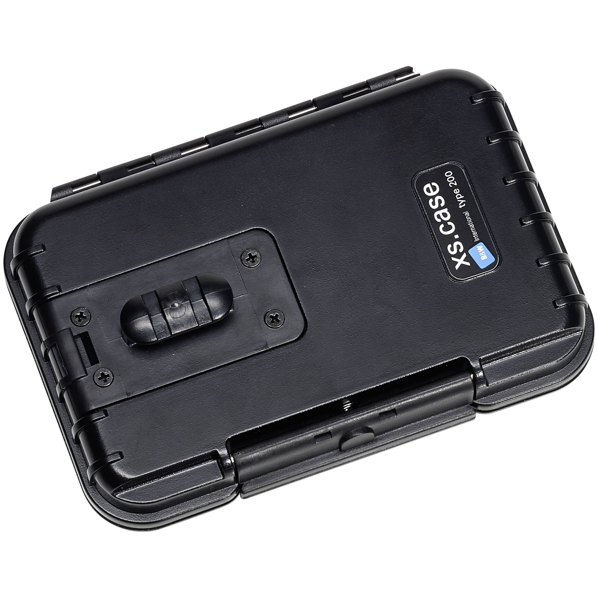 B&W Outdoor Case Type 200 nero trasp. con ins.in schiuma Inl