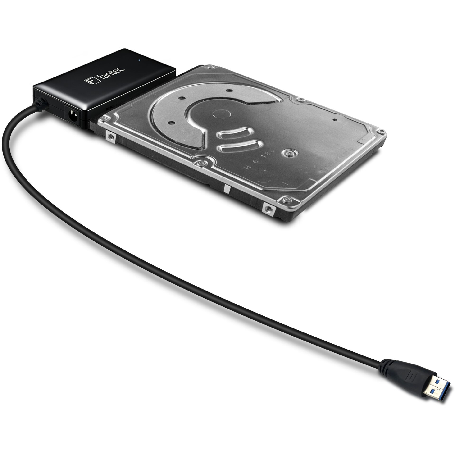 FANTEC USB 3.0 SATA 6G adatt. DOCK SSD HDD nero