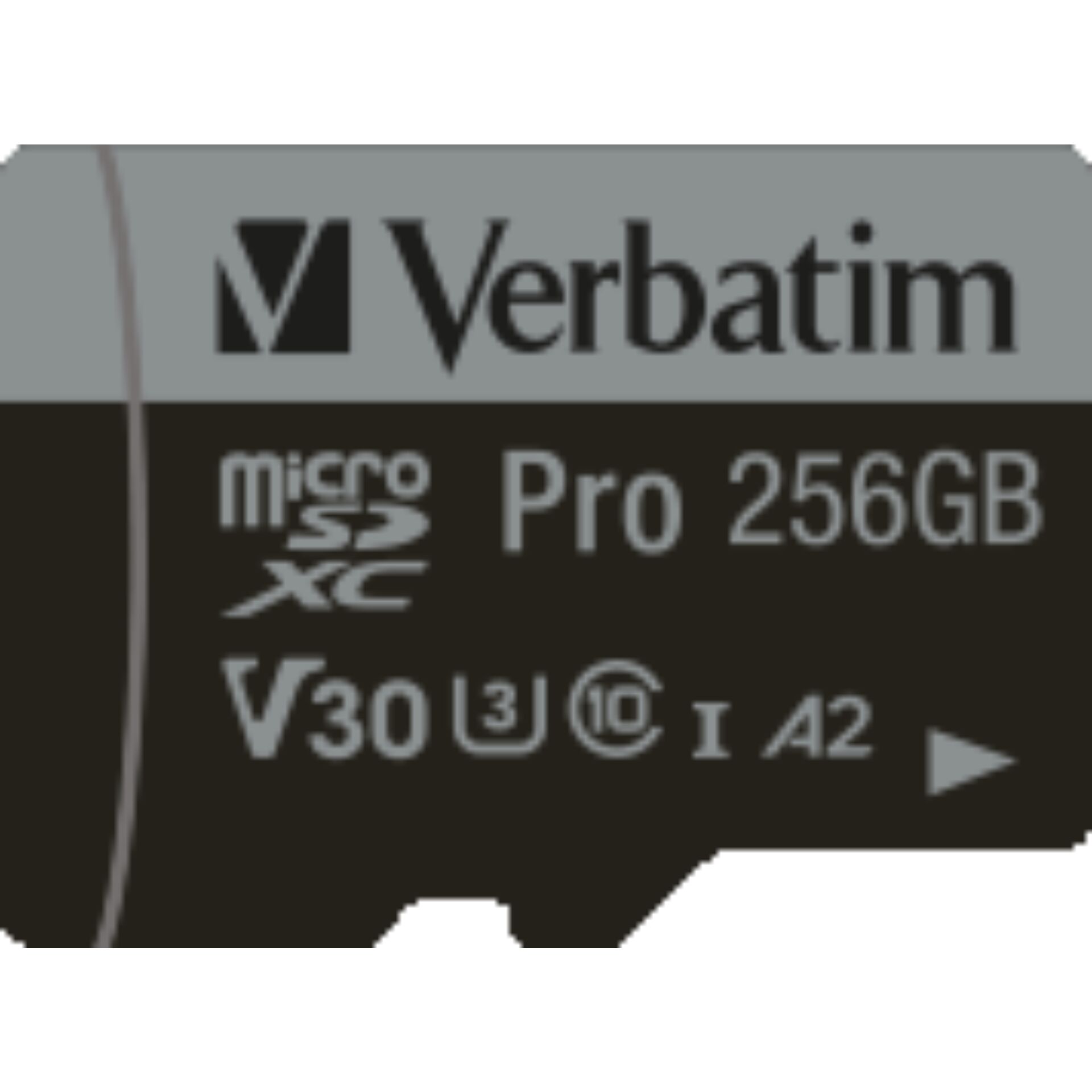 Verbatim microSDXC Pro     256GB Class 10 UHS-I incl adatt.