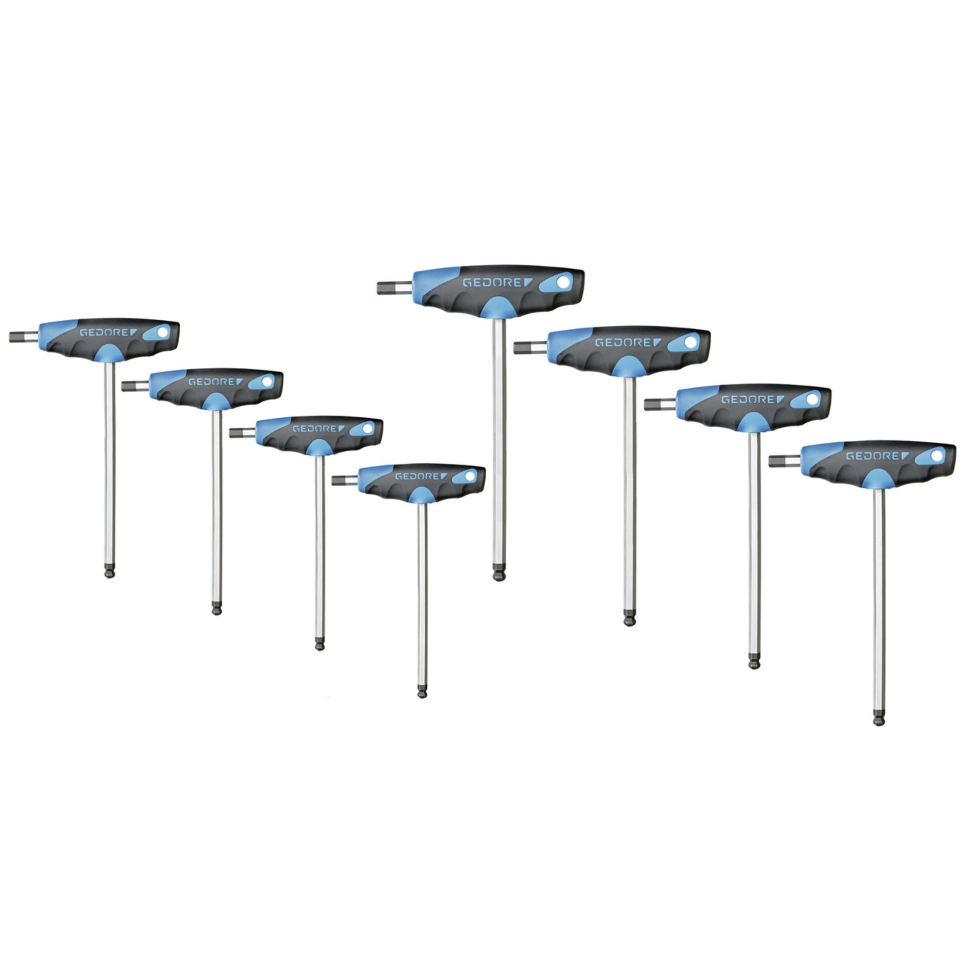 GEDORE Winkelschraubendreher- Satz 8-tlg