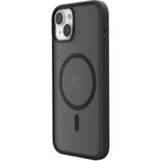 Woodcessories Clear Case MagSafe Matte Black iPhone 14 Plus 2