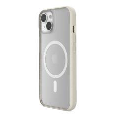 Woodcessories Clear Case MagSafe Offwhite iPhone 14 Plus 2