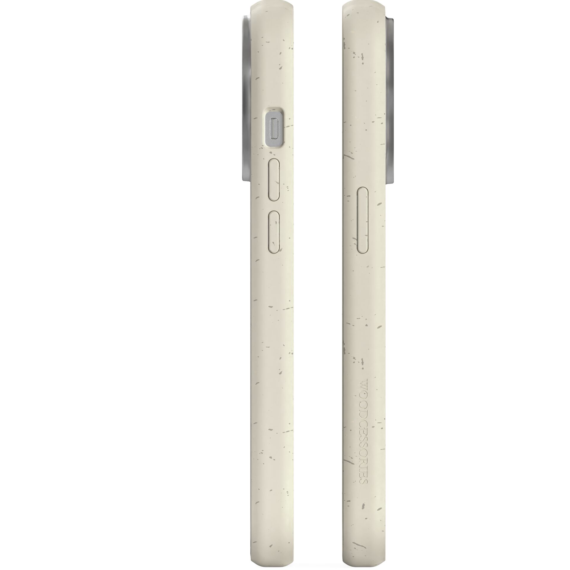 Woodcessories Clear Case MagSafe Offwhite iPhone 14 Pro Max