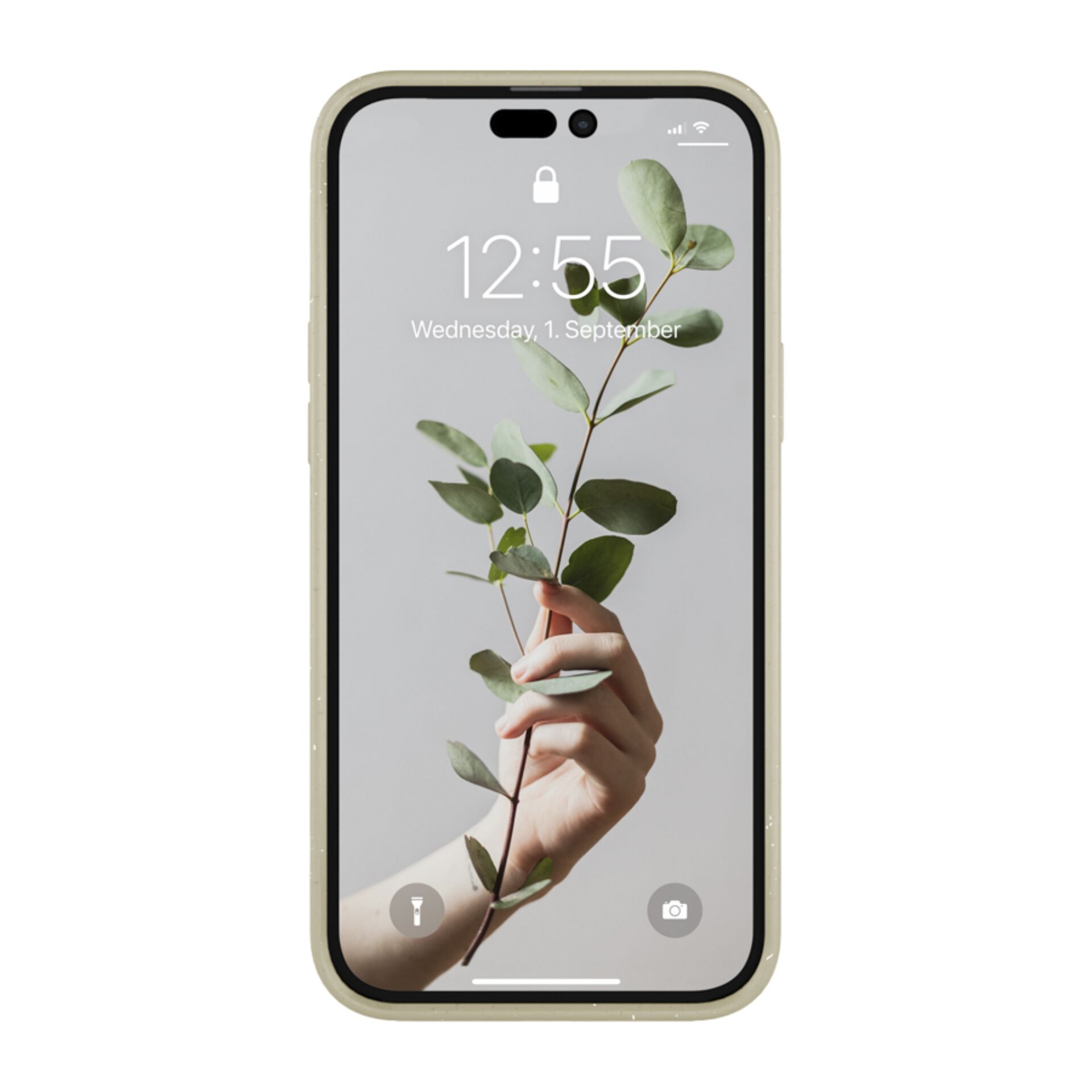 Woodcessories Clear Case MagSafe Offwhite iPhone 14 Pro Max