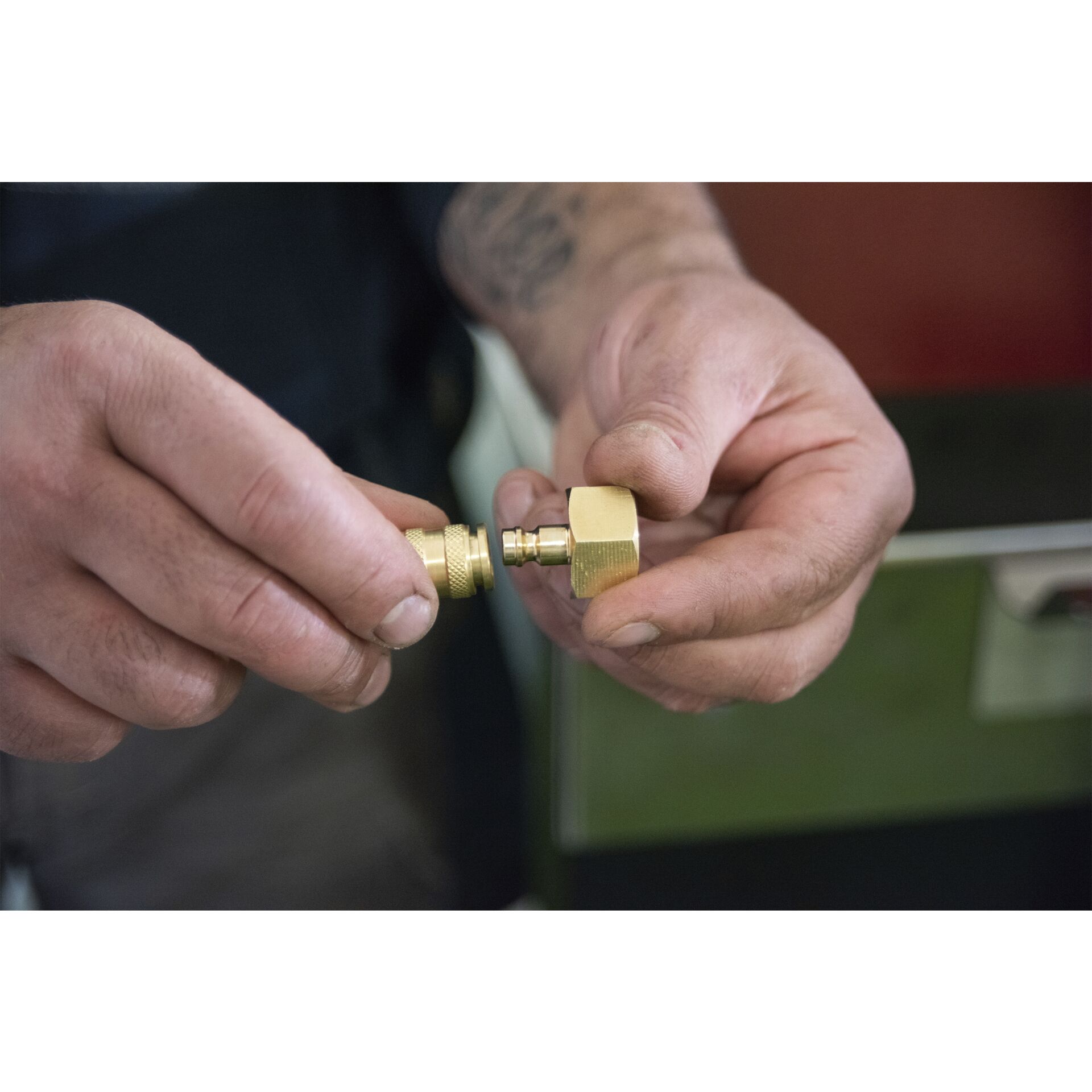 Alfa Forni Gas Connector Adapter LPG 1/2   auf 1/4