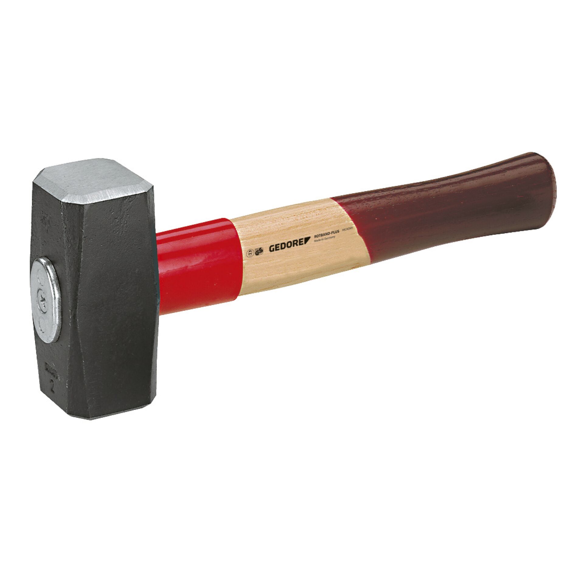 GEDORE Club Hammer ROTBAND-PLUS with Hickory handle 1500 g