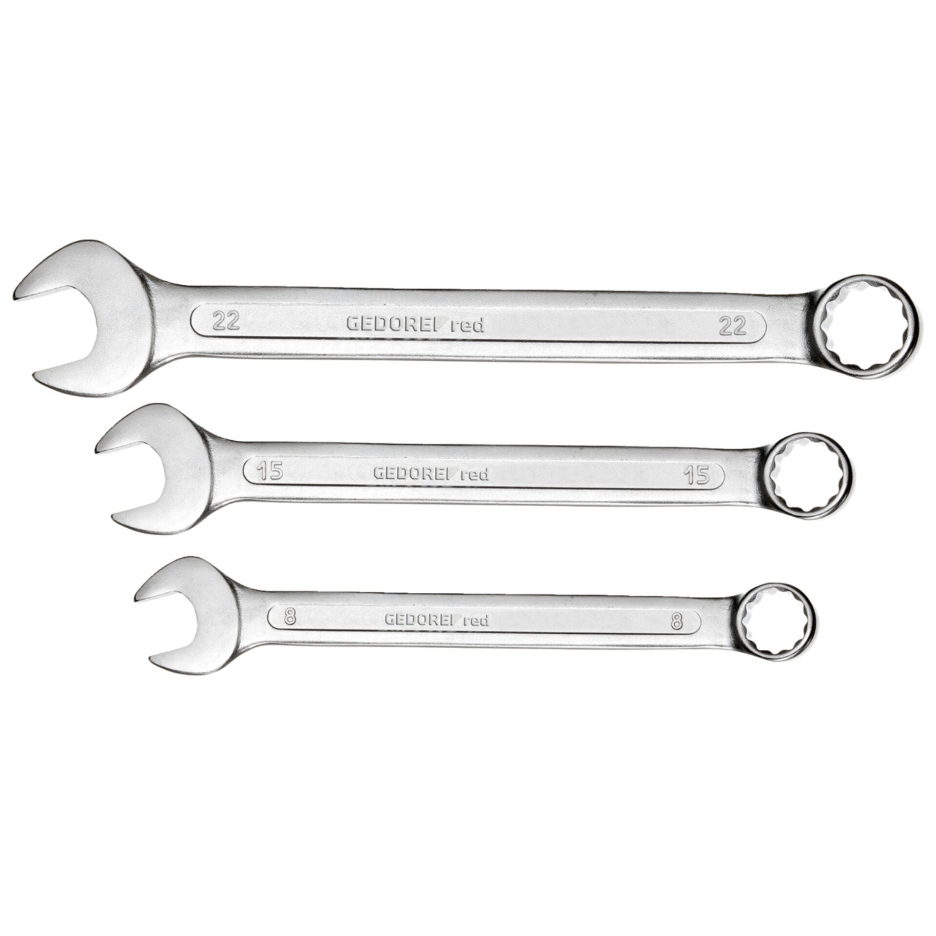 GEDORE red Combination Spanner Set 17-pieces