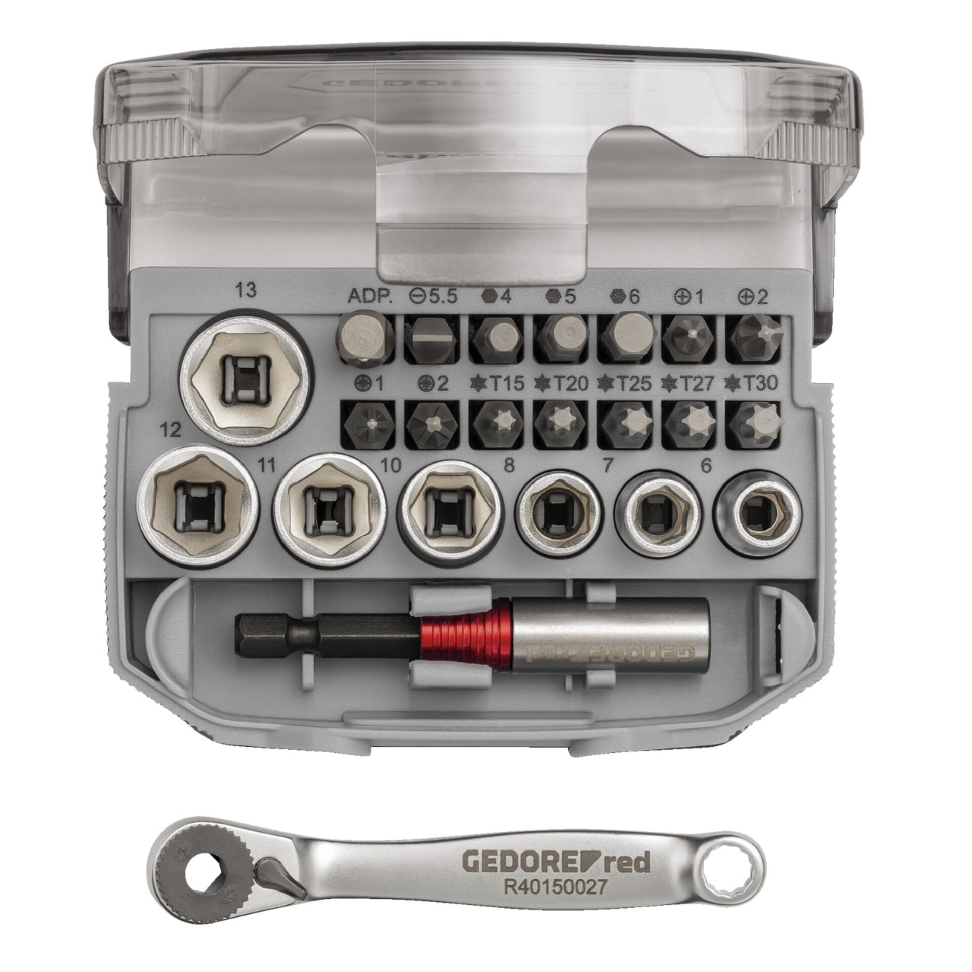 GEDORE red Socket Set 1/4 23-pieces