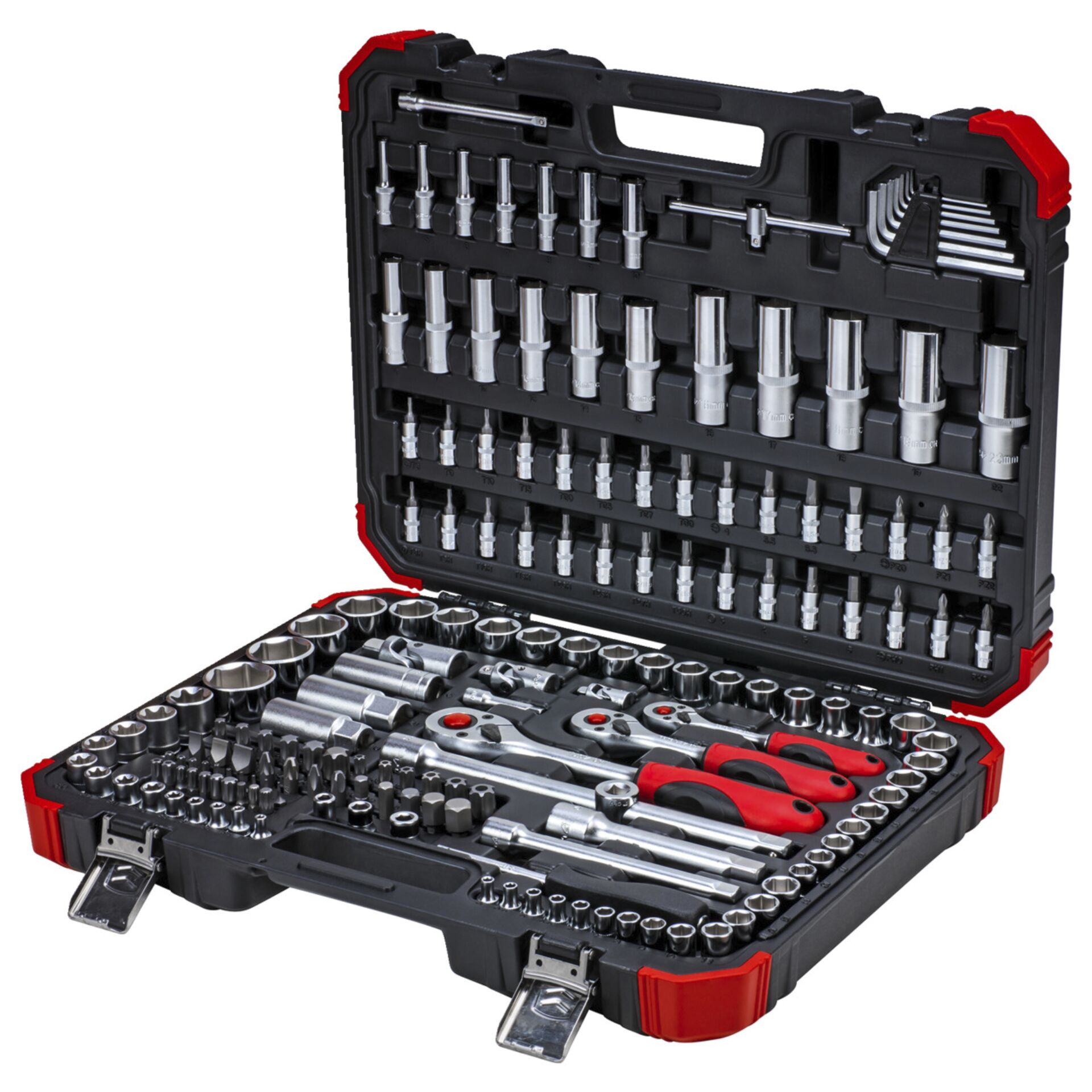GEDORE red Socket Set 1/4  + 3/8  + 1/2  172-pieces