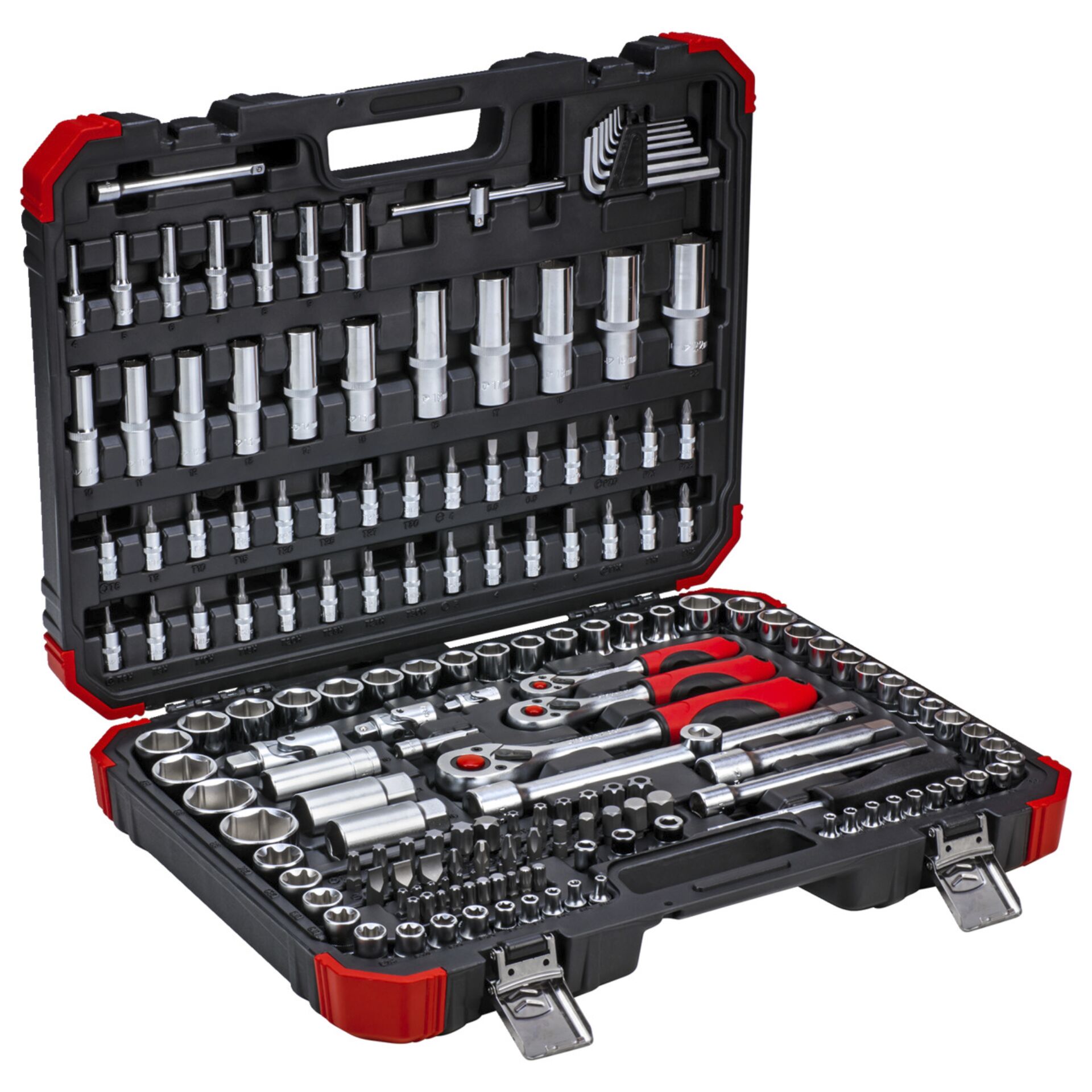 GEDORE red Socket Set 1/4  + 3/8  + 1/2  172-pieces