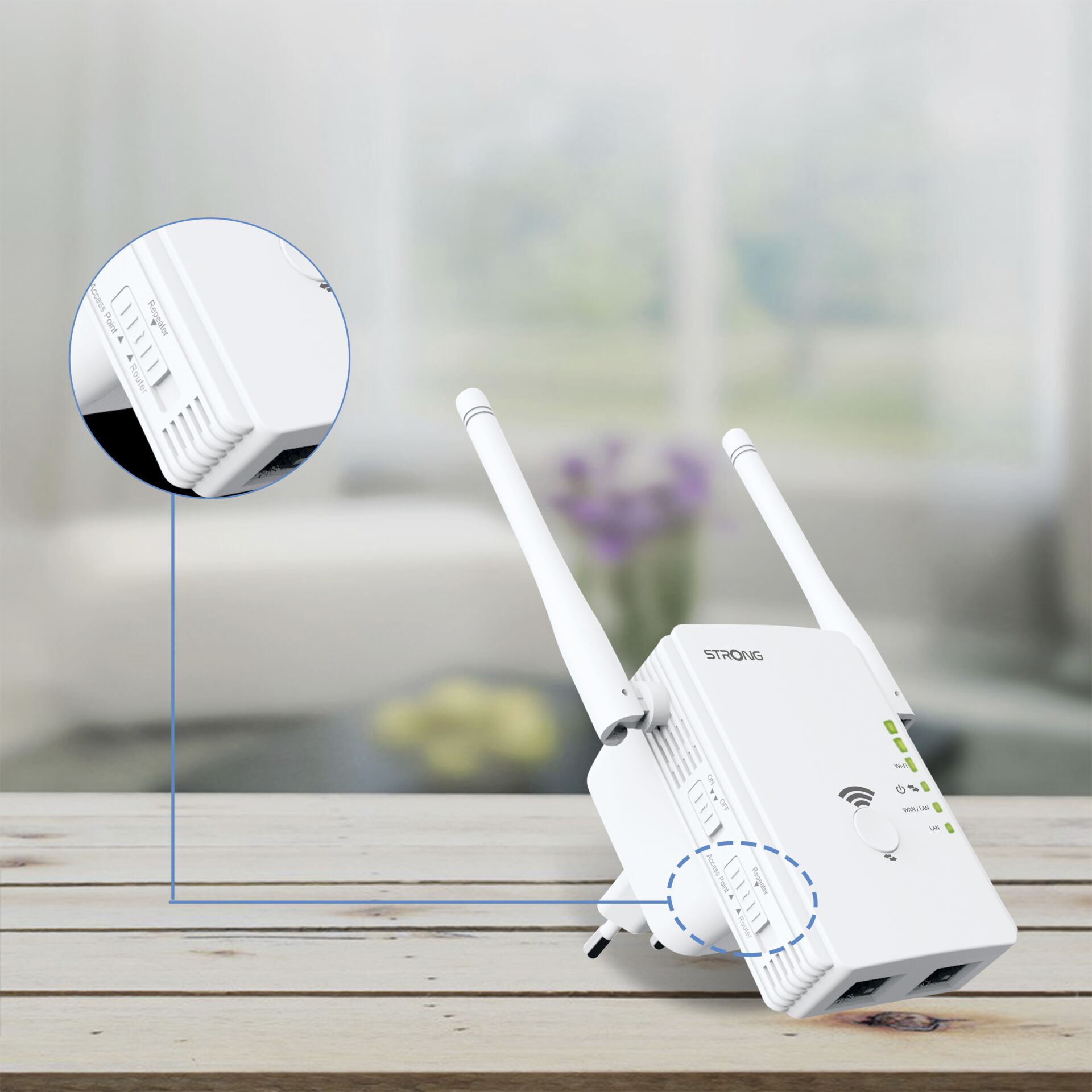 Strong REPEATER300V2 universal Repeater 300 Mbit/s