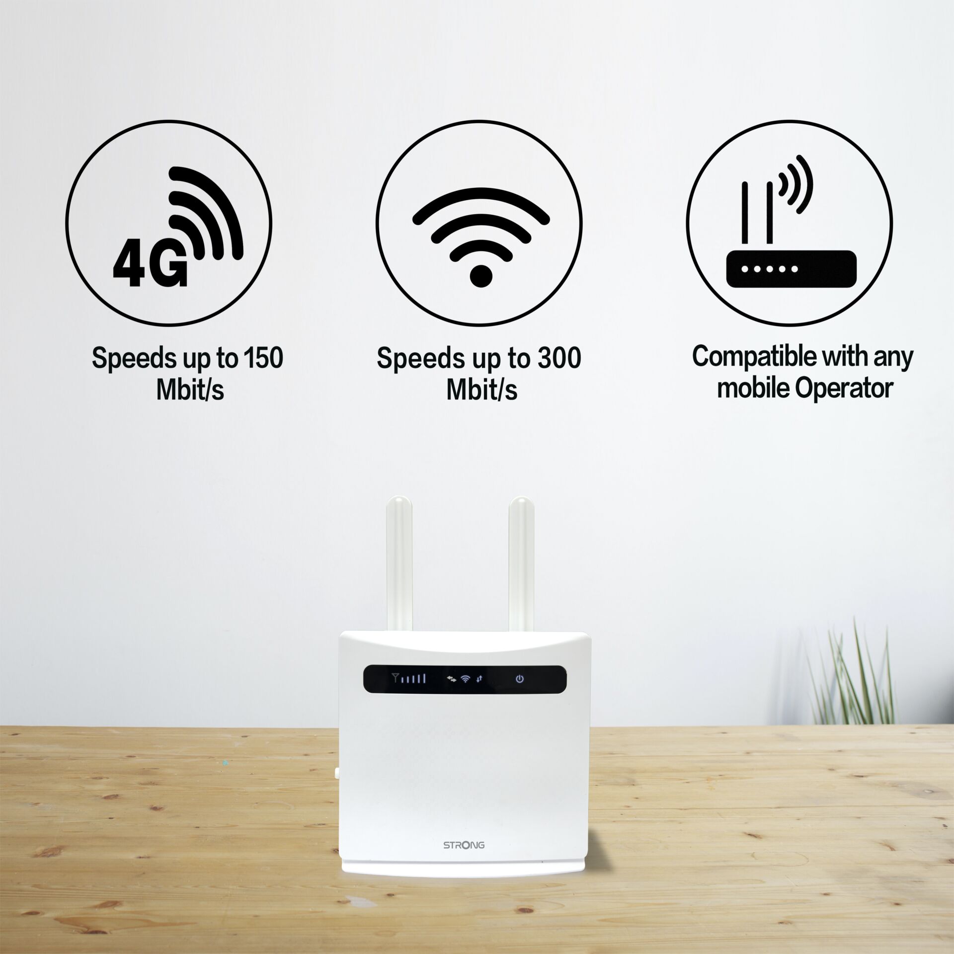 Strong 4GROUTER300V2 4G Router Wi-Fi 300