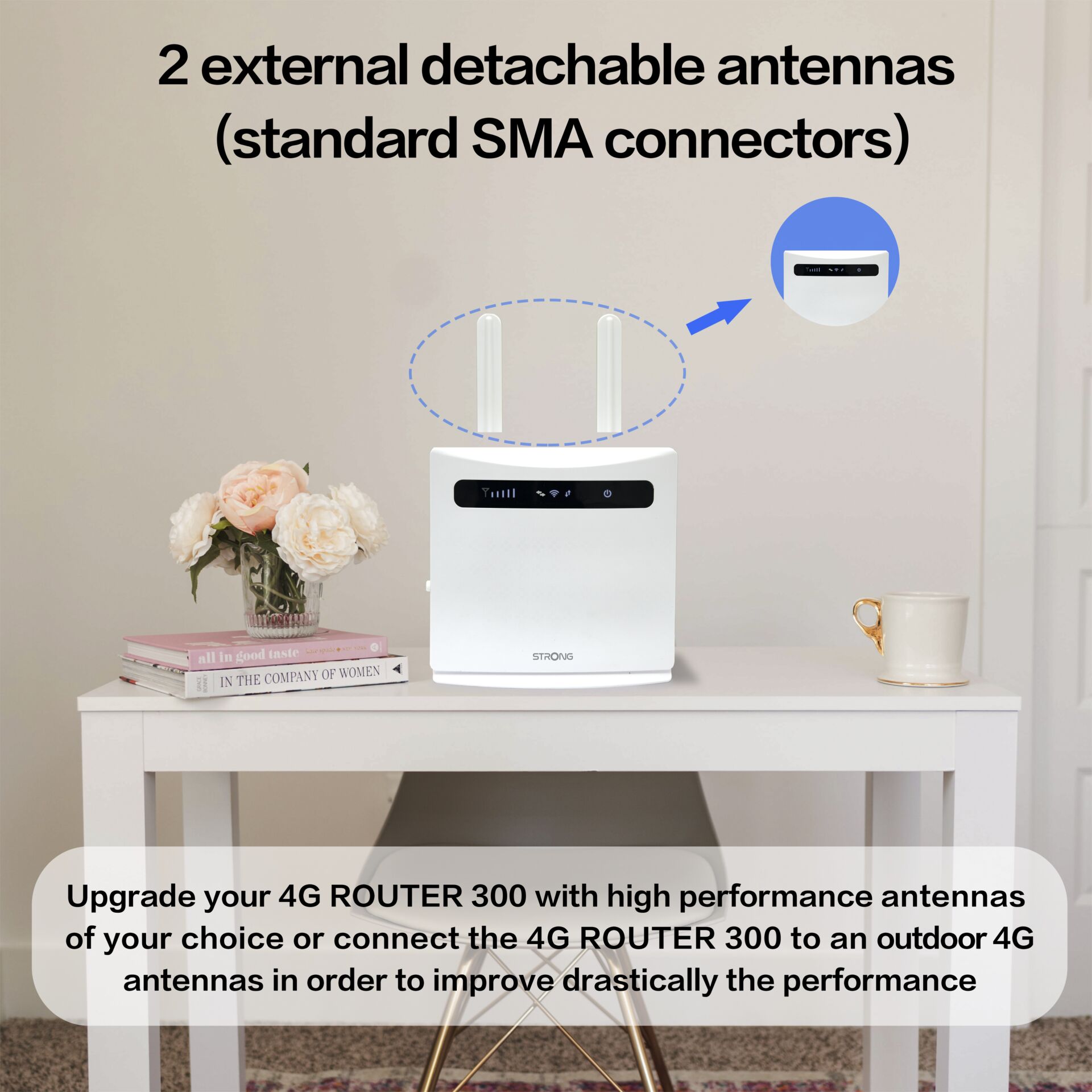 Strong 4GROUTER300V2 4G Router Wi-Fi 300