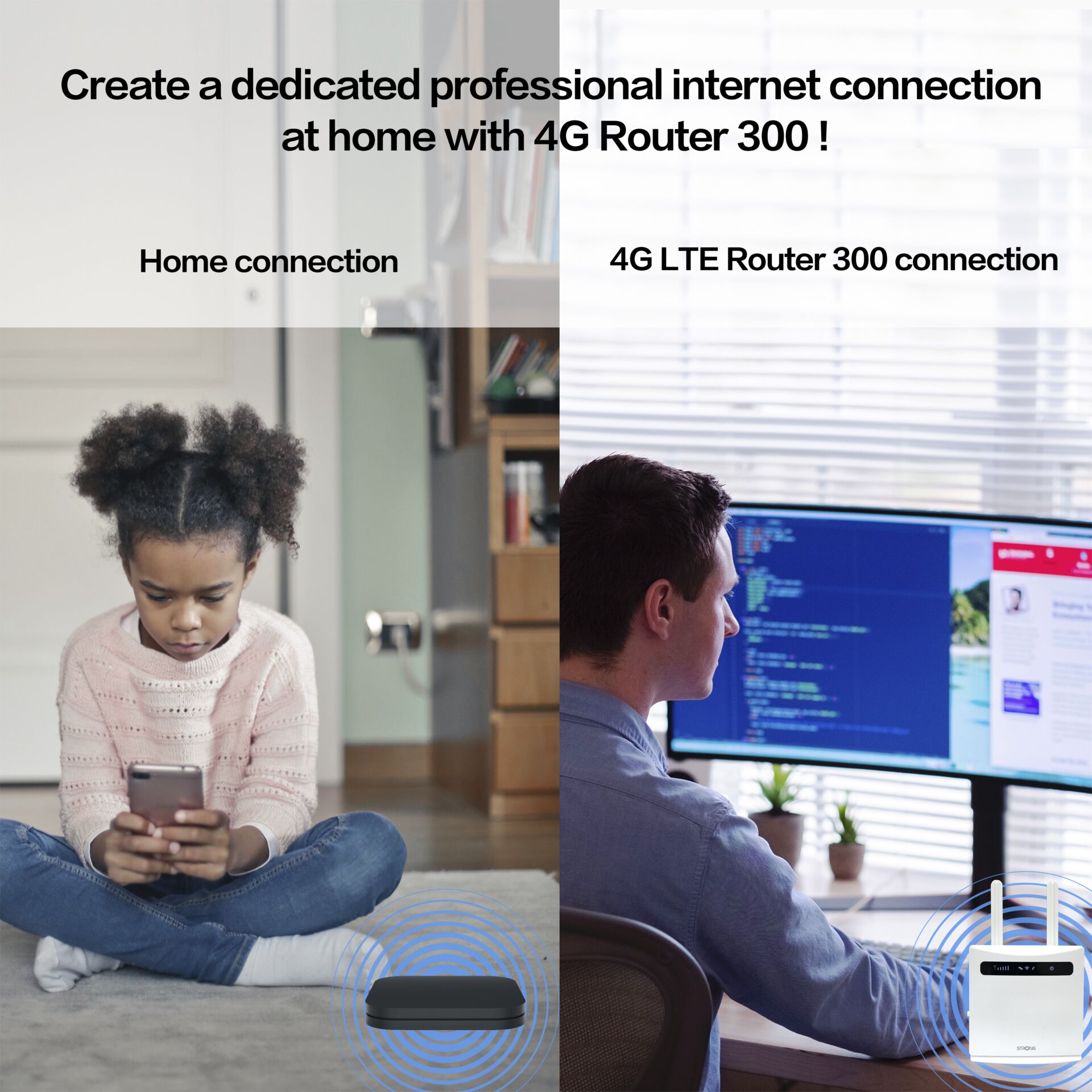 Strong 4GROUTER300V2 4G Router Wi-Fi 300