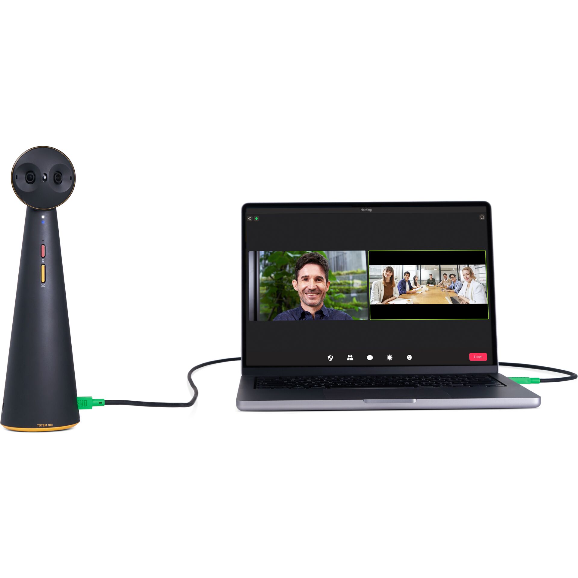 IPEVO TOTEM 180 gradi 4K telecamera per videoconferenze