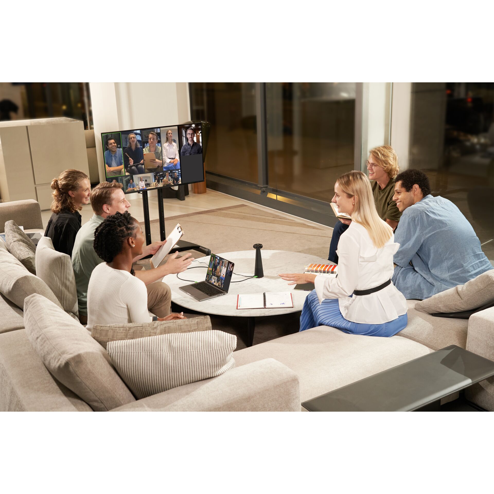 IPEVO TOTEM 360 gradi 4K telecamera per videoconferenze