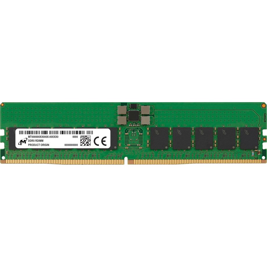 Micron DDR5 RDIMM 32GB 2Rx8 4800 CL40 PC5-38400 1.1V ECC