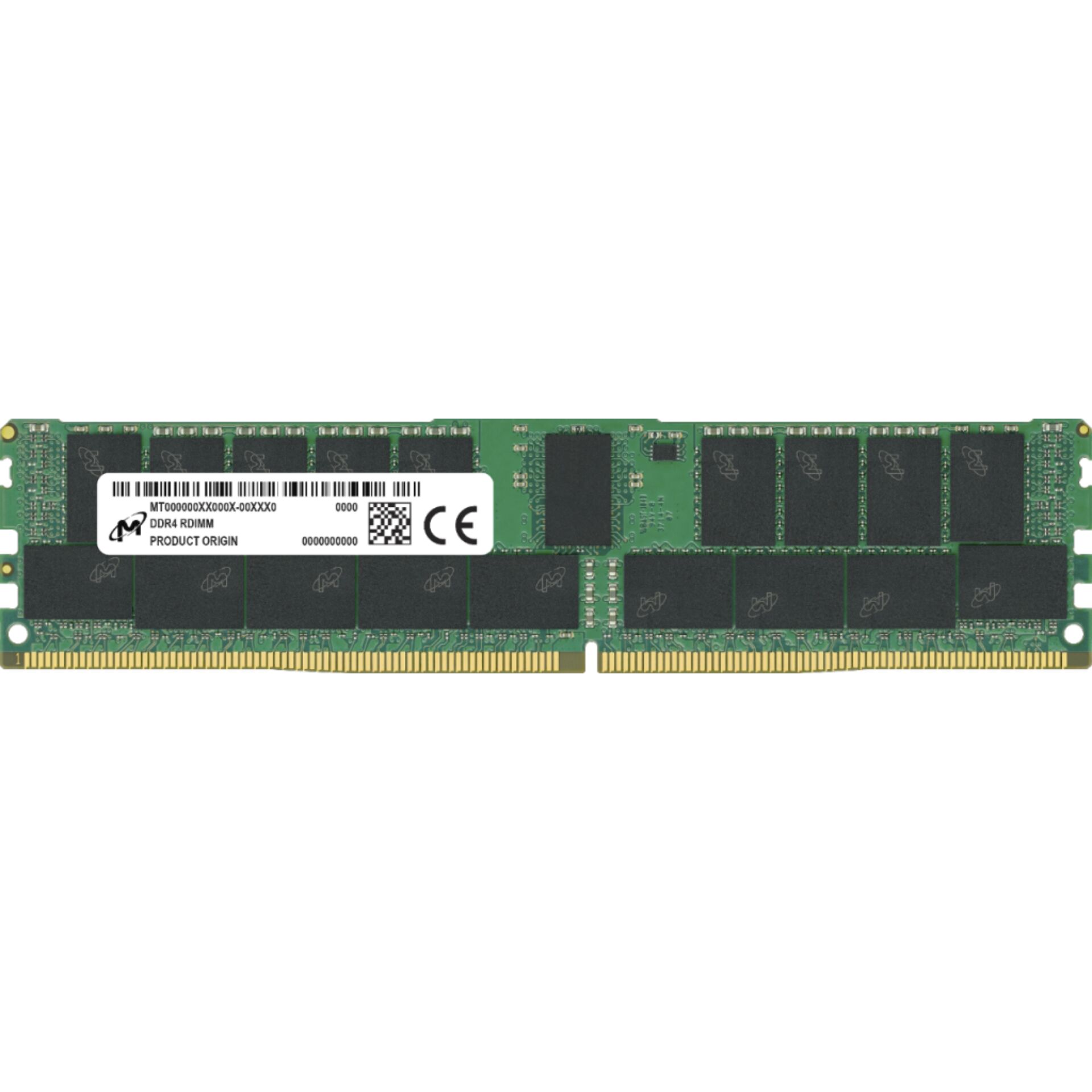 Micron DDR4 RDIMM 8GB 1Rx8 3200 CL22 1.2V ECC