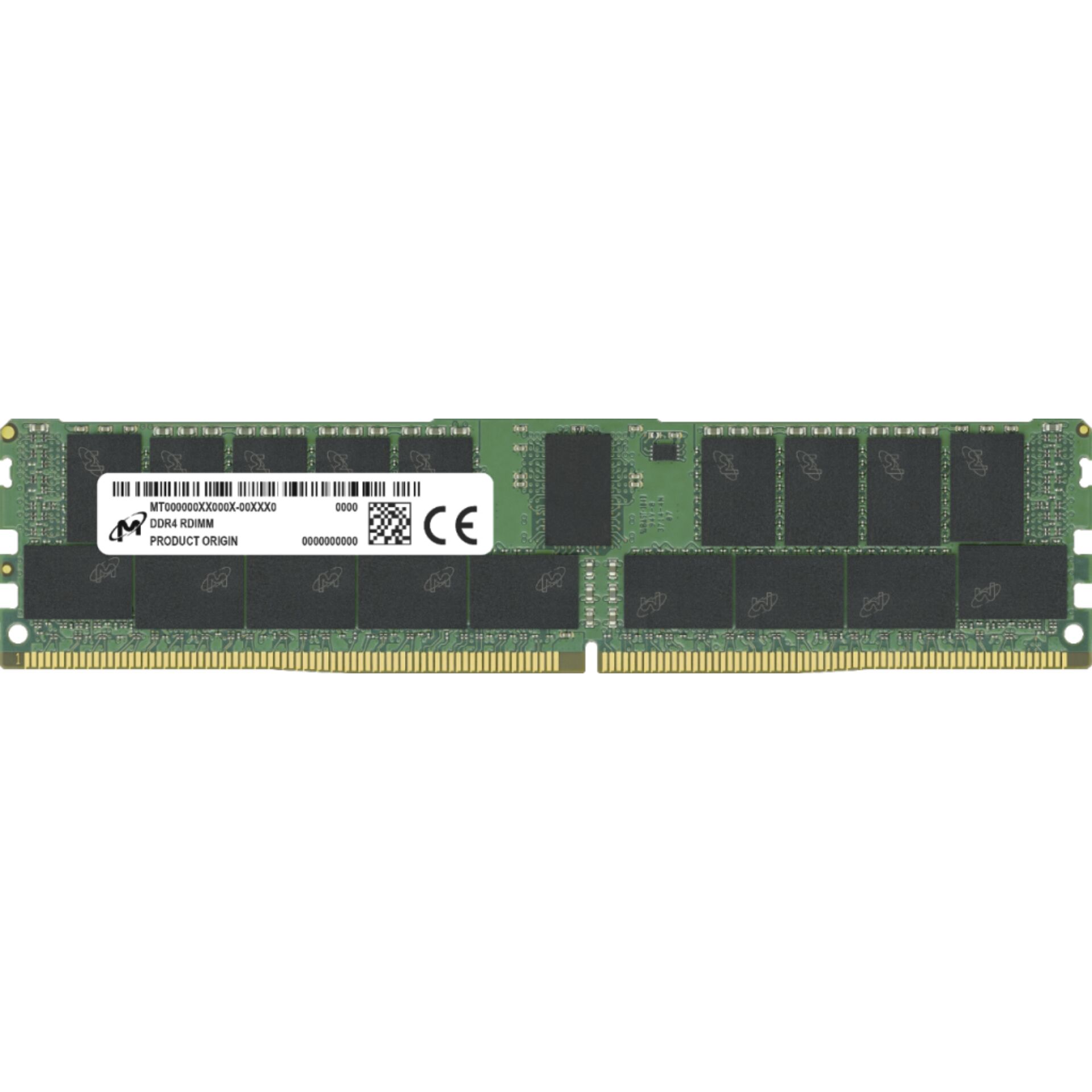 Micron 32GB DDR4-3200 RDIMM 1Rx4 CL22