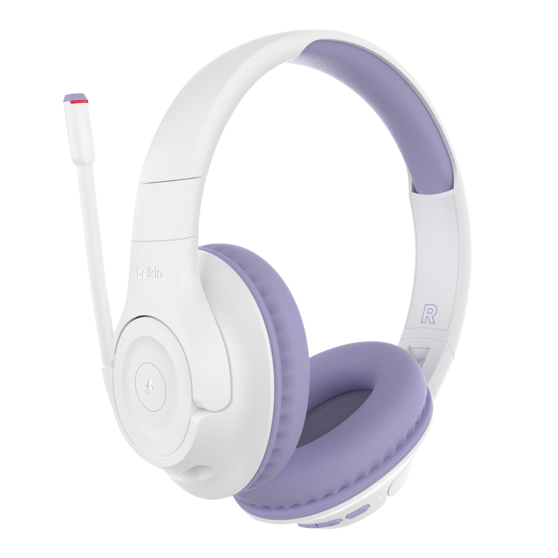 Belkin Soundform Inspirer On-Ear Kids Headset BT white/laven