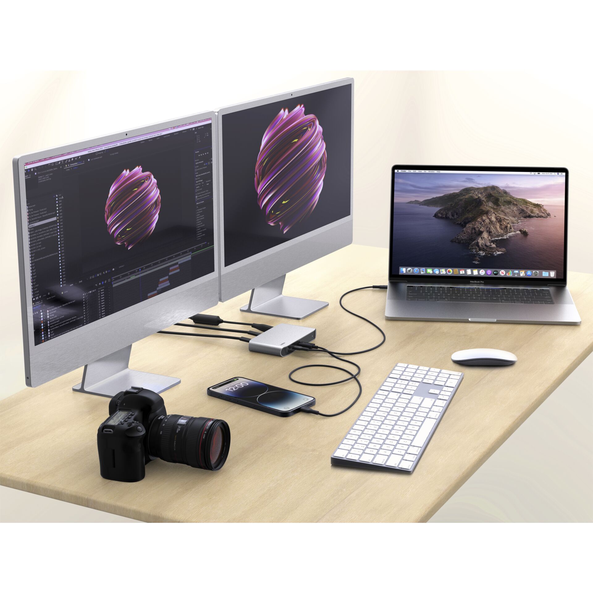 Belkin Thunderbolt 4 5-in-1 Core Hub                  INC013