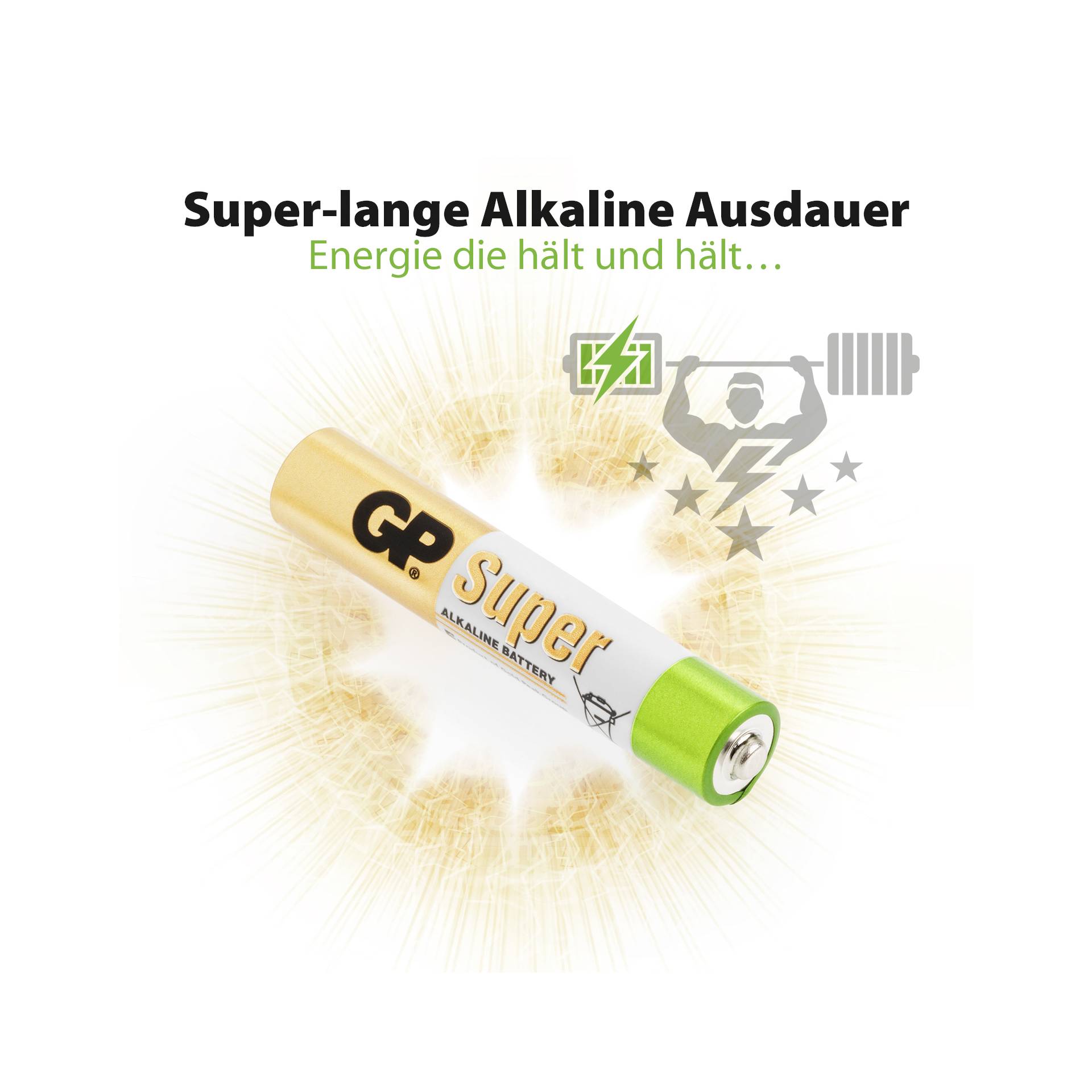 10x2 GP Super ALkaline AAAA Batteries