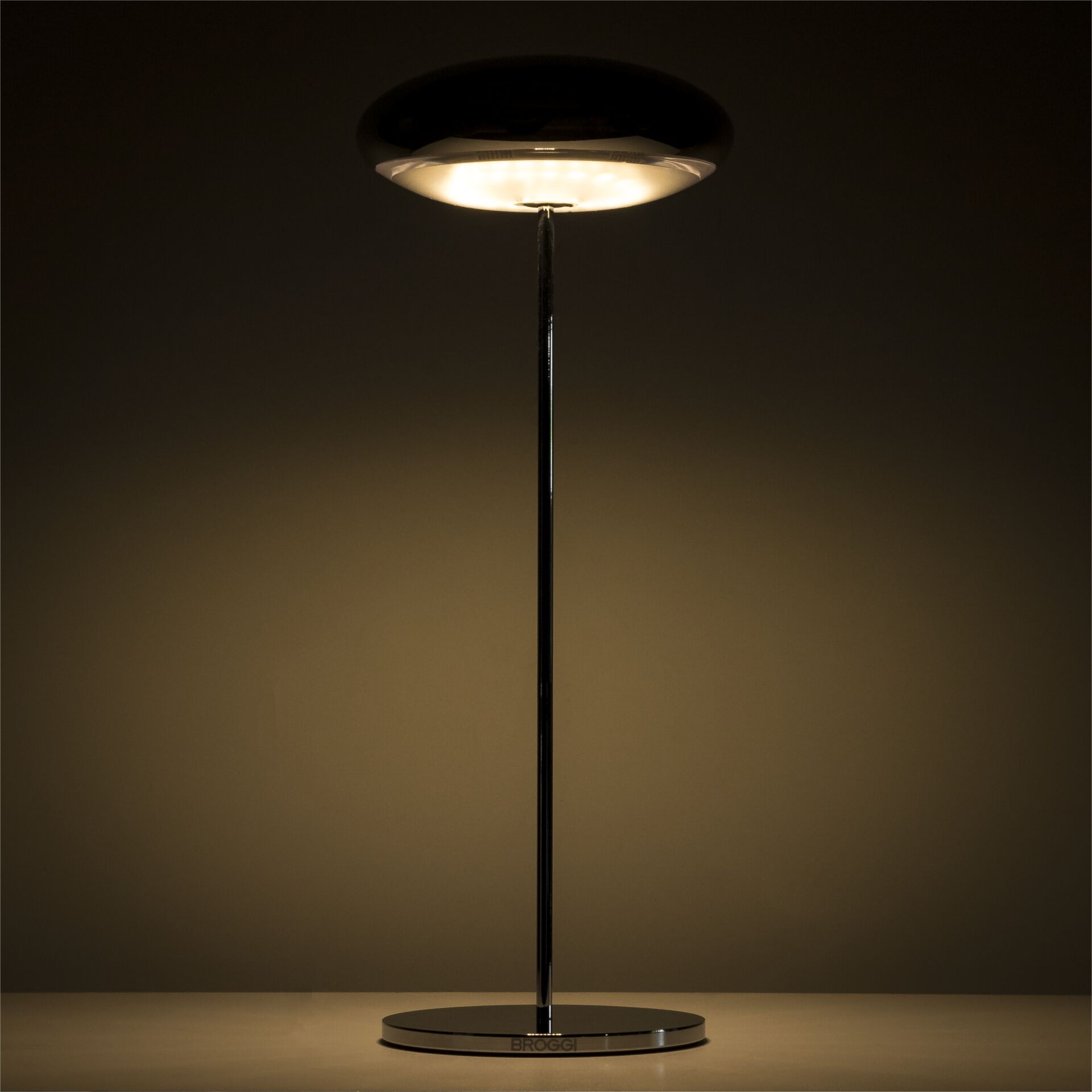 Broggi Nuvola Lampada Led acciaio/chrome