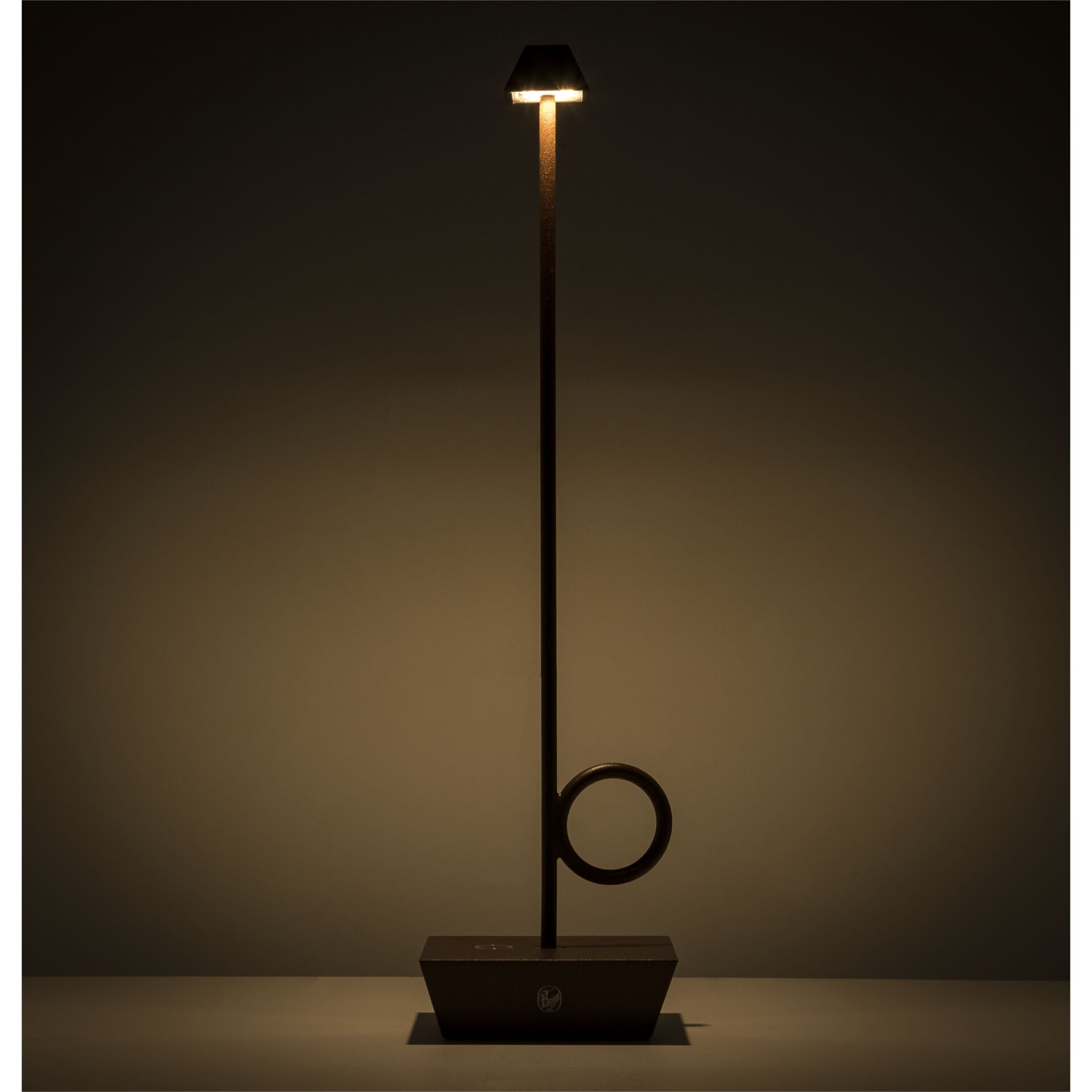 Broggi Lampada Bugia ricaricabile corten