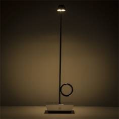 Broggi Lampada Bugia ricaricabile cromata 2