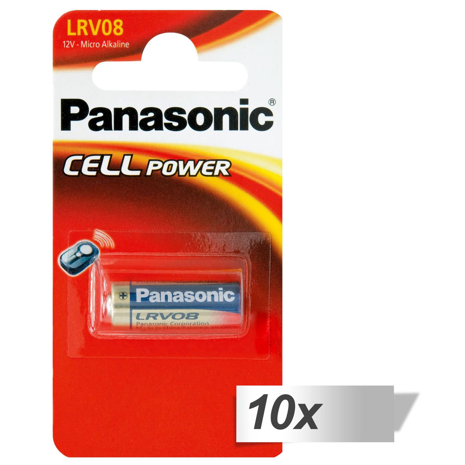 10x 1 Panasonic LRV 08