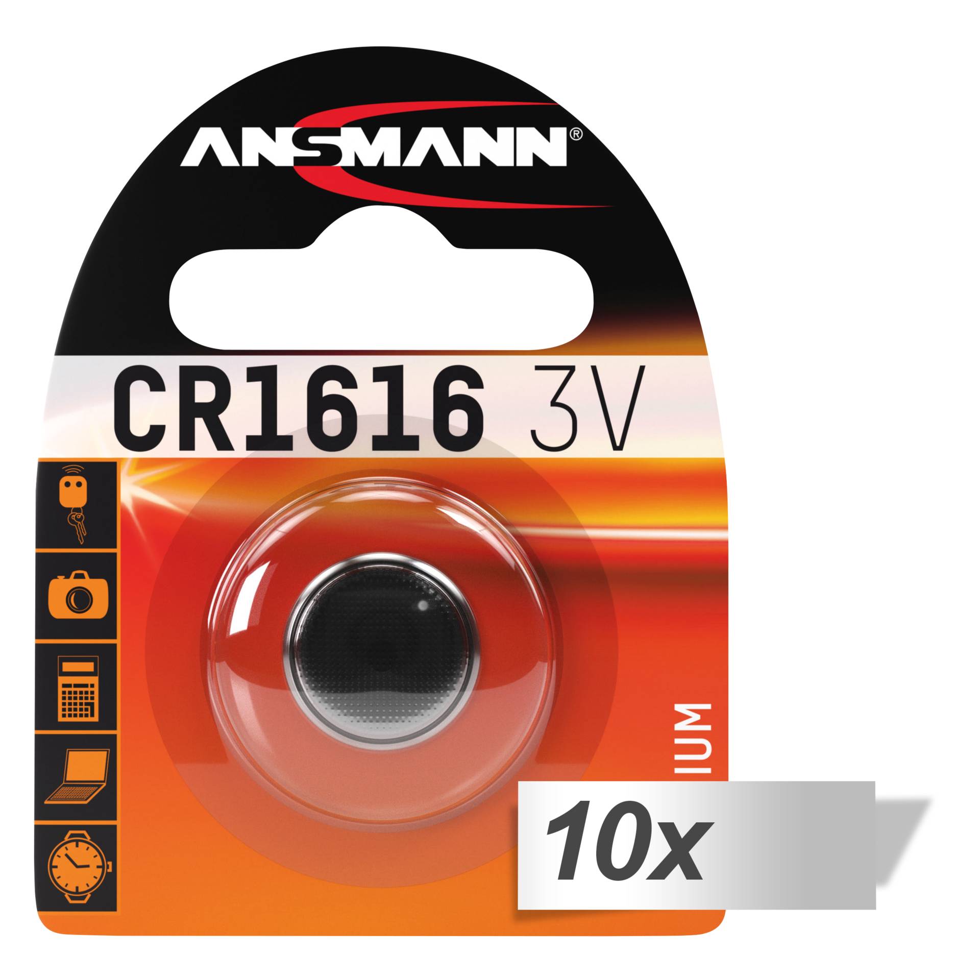 10x1 Ansmann CR 1616