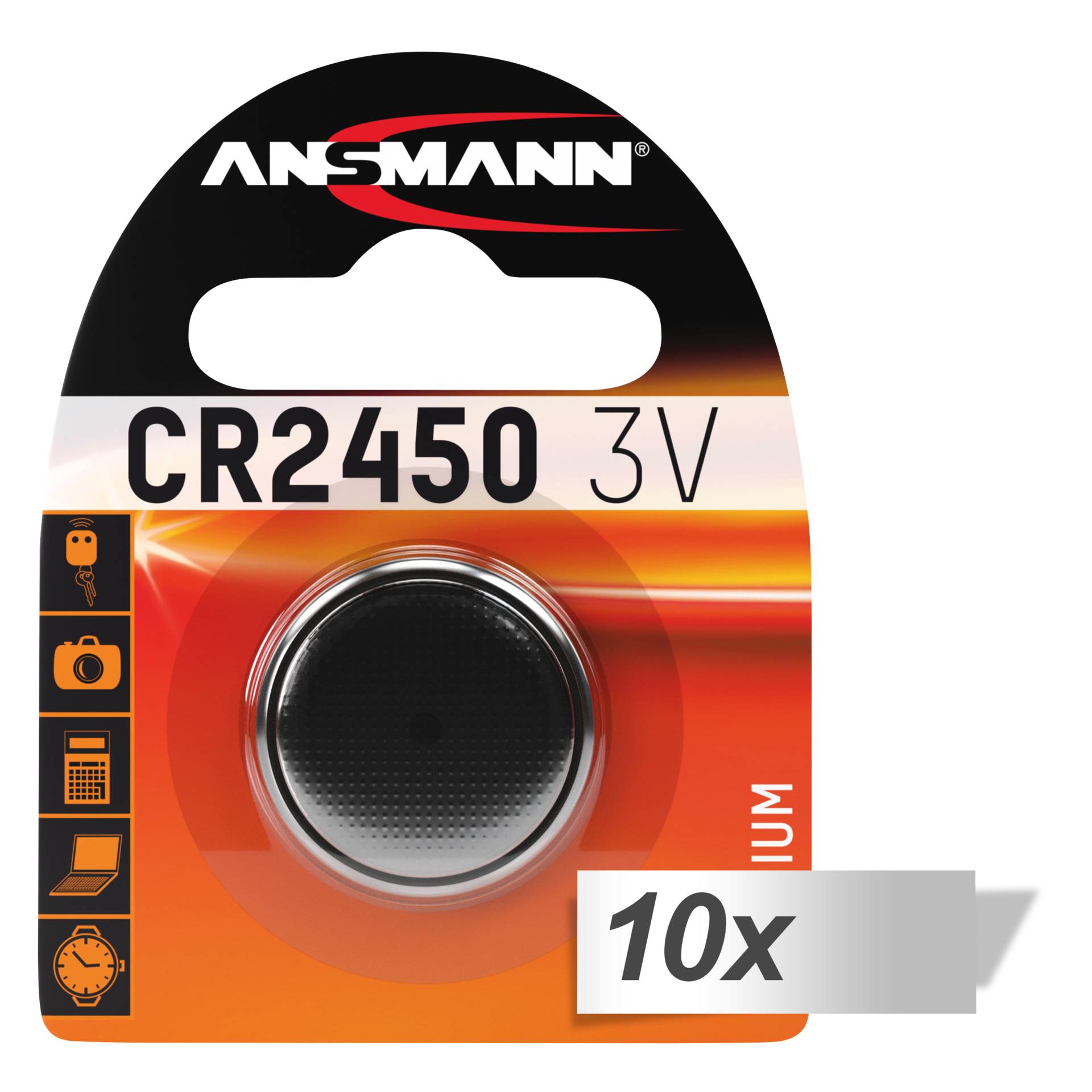 10x1 Ansmann CR 2450