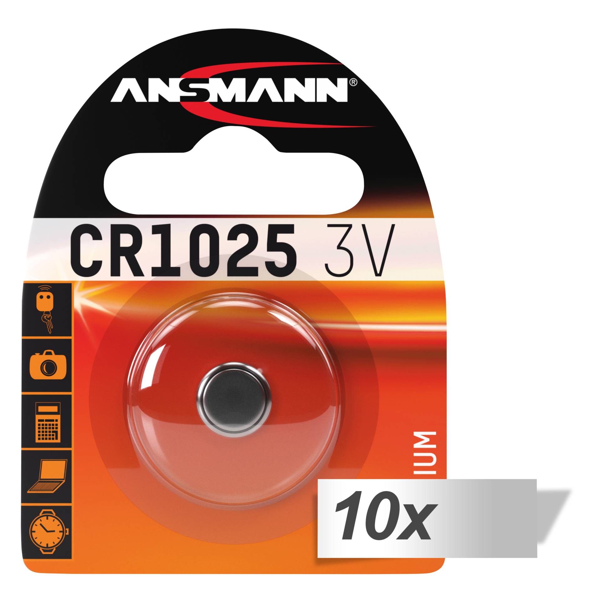 10x1 Ansmann CR 1025