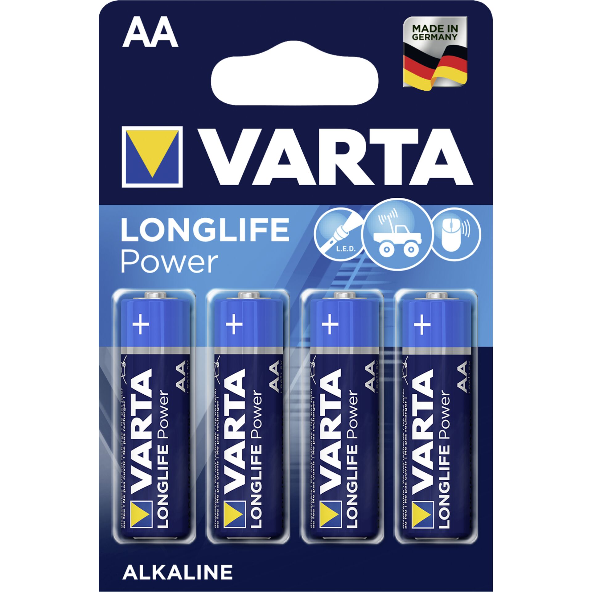 20x4 Varta High Energy Mignon AA LR 6             PU Inner b