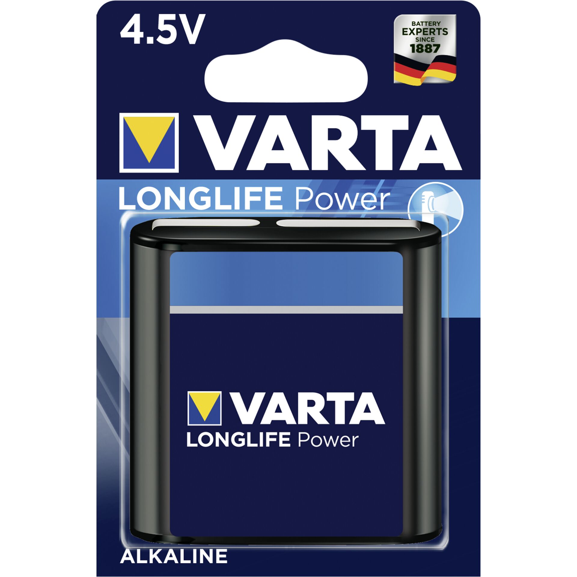 10x1 Varta High Energy 3 LR 12 4,5V-Block       PU Inner box