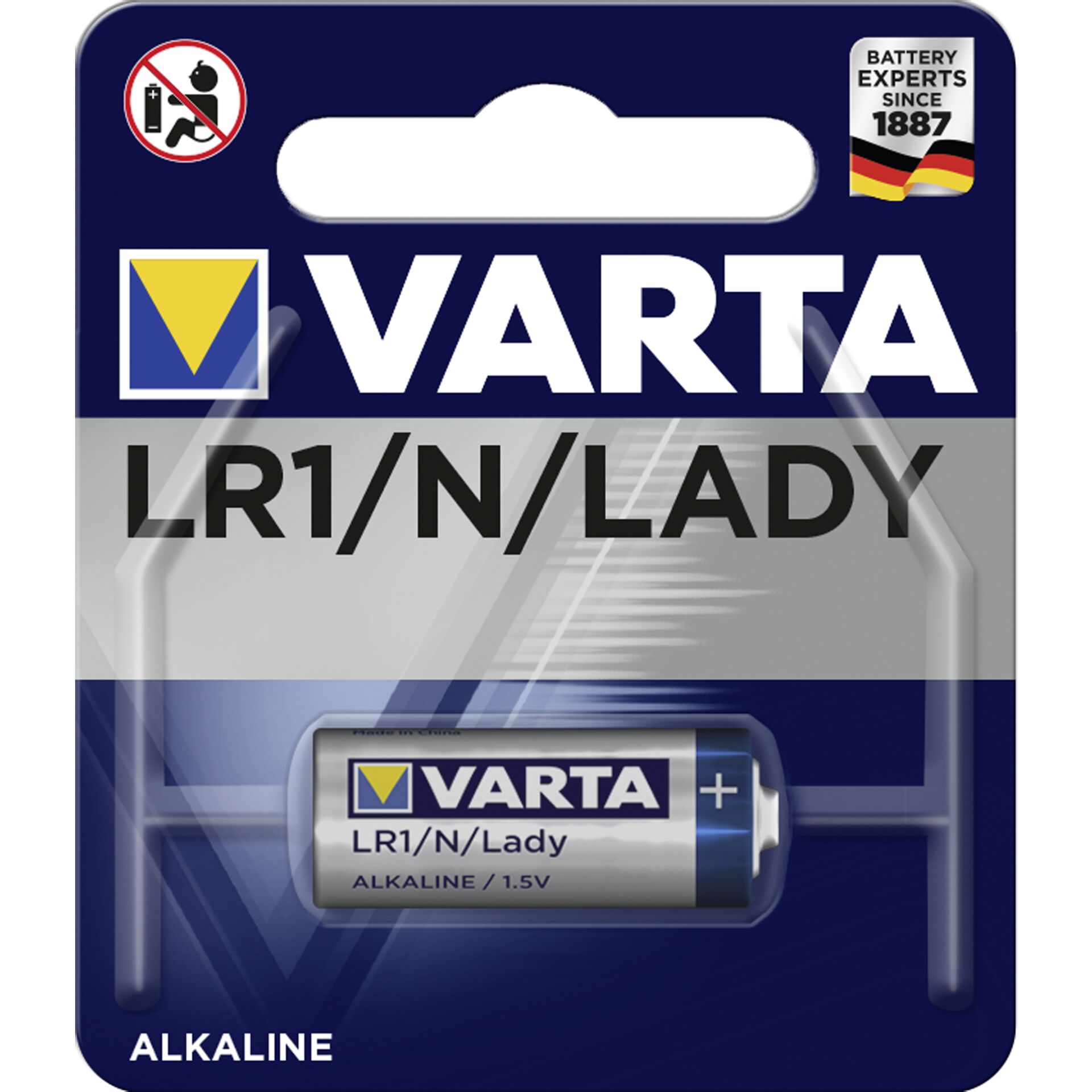 10x1 Varta electronic LR 1 Lady PU Inner box