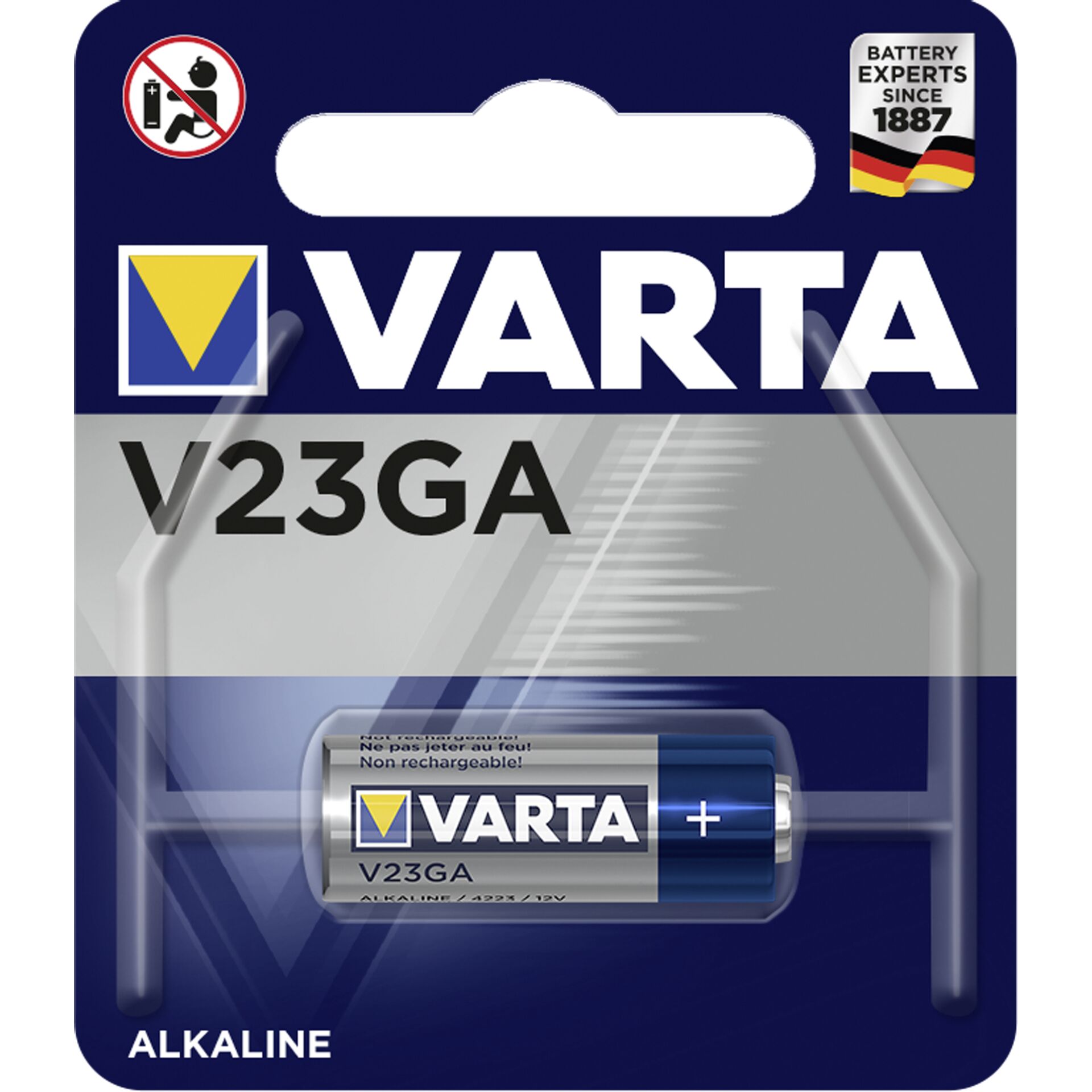 10x1 Varta electronic V 23 GA Car Alarm 12V    PU Inner box