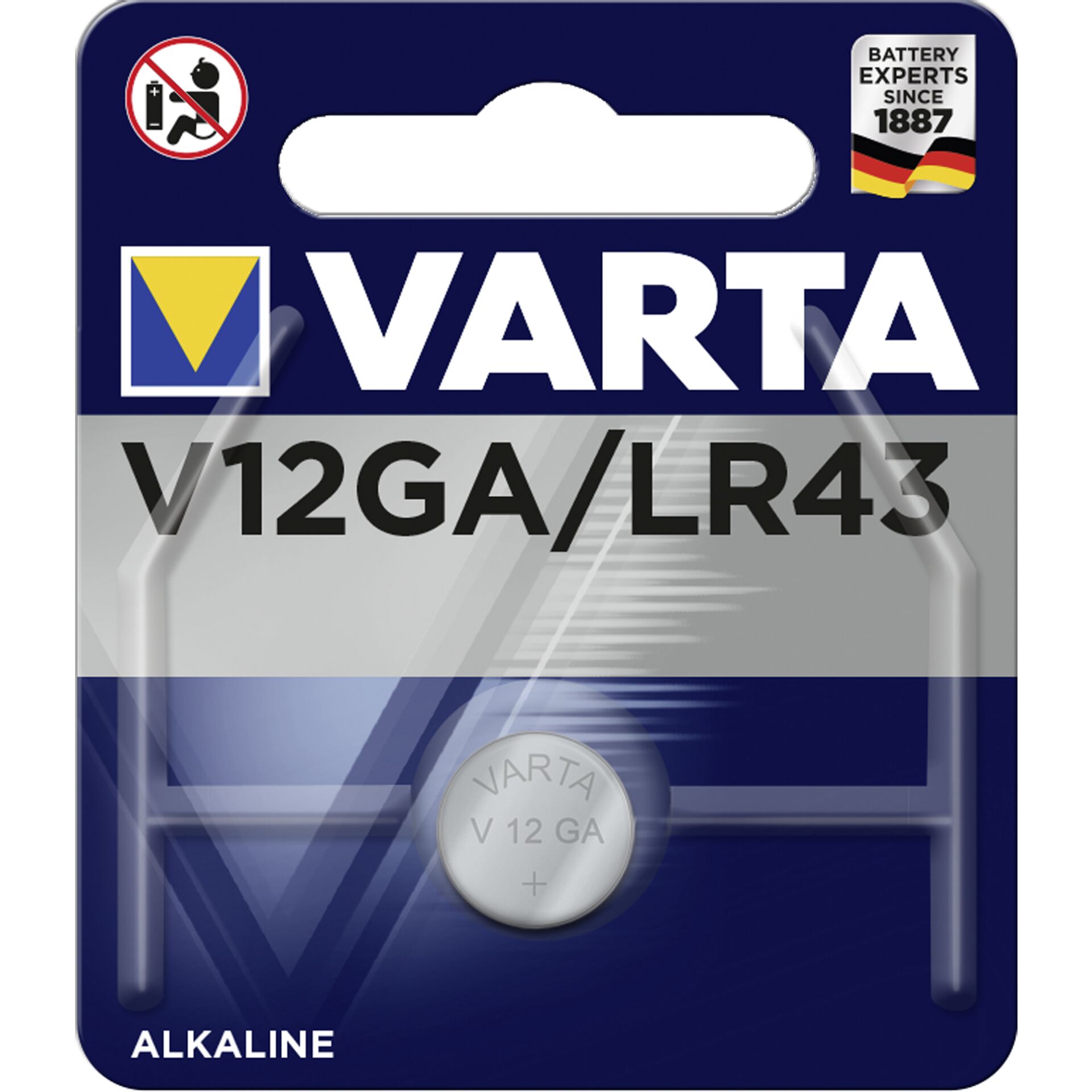 100x1 Varta electronic V 12 GA PU Master box