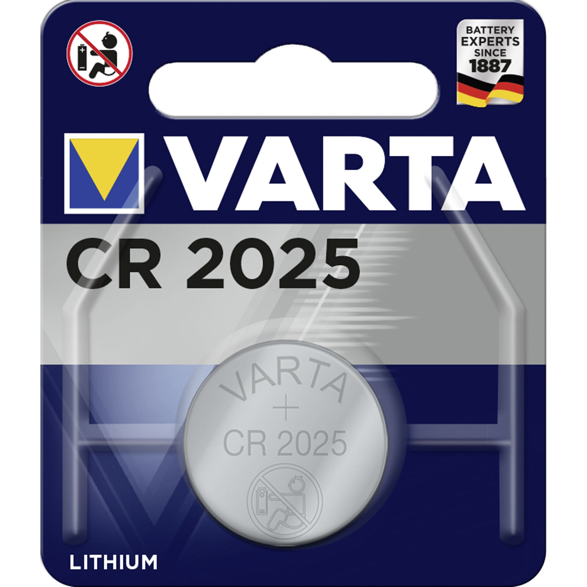 10x1 Varta electronic CR 2025 PU Inner box