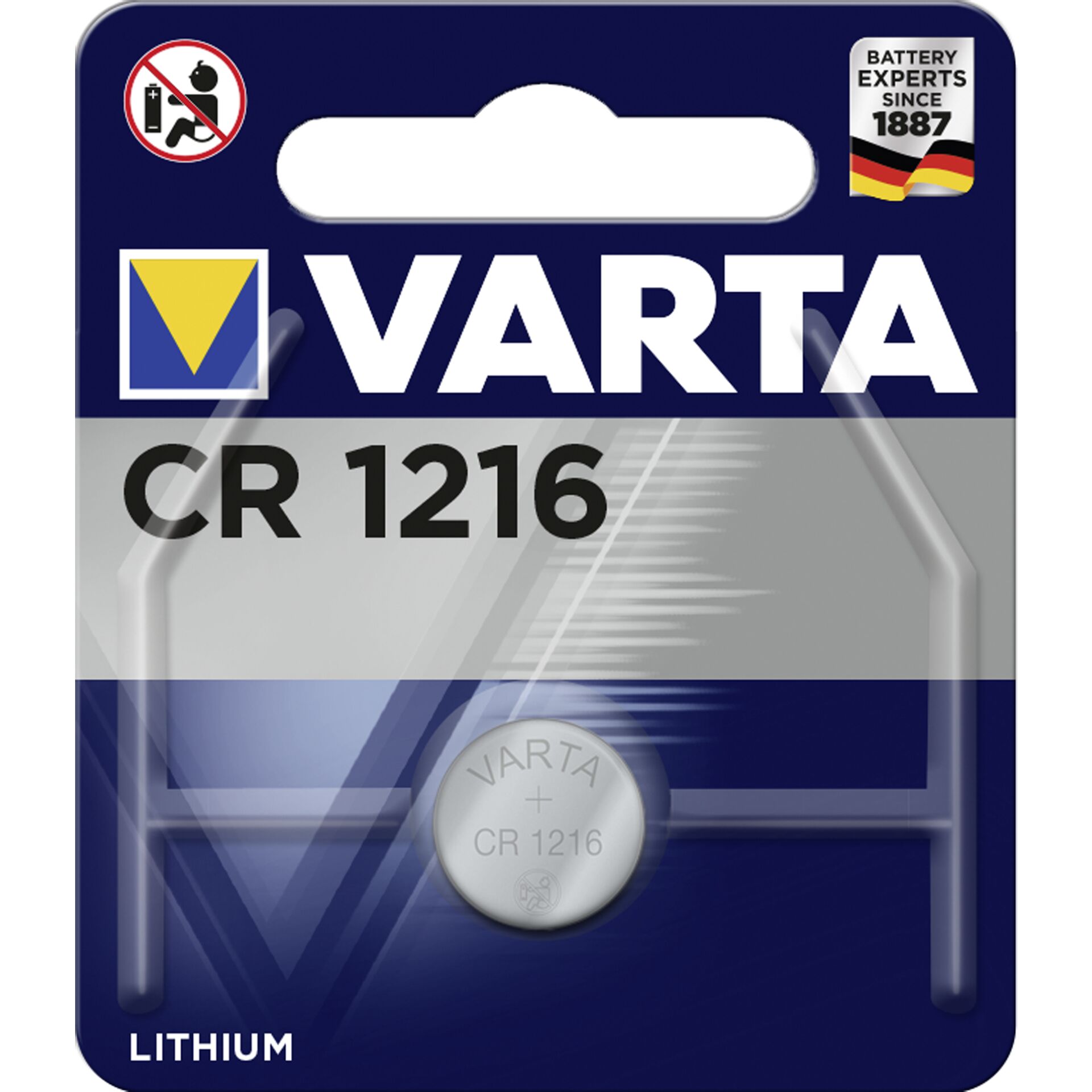 100x1 Varta electronic CR 1216 PU Master box