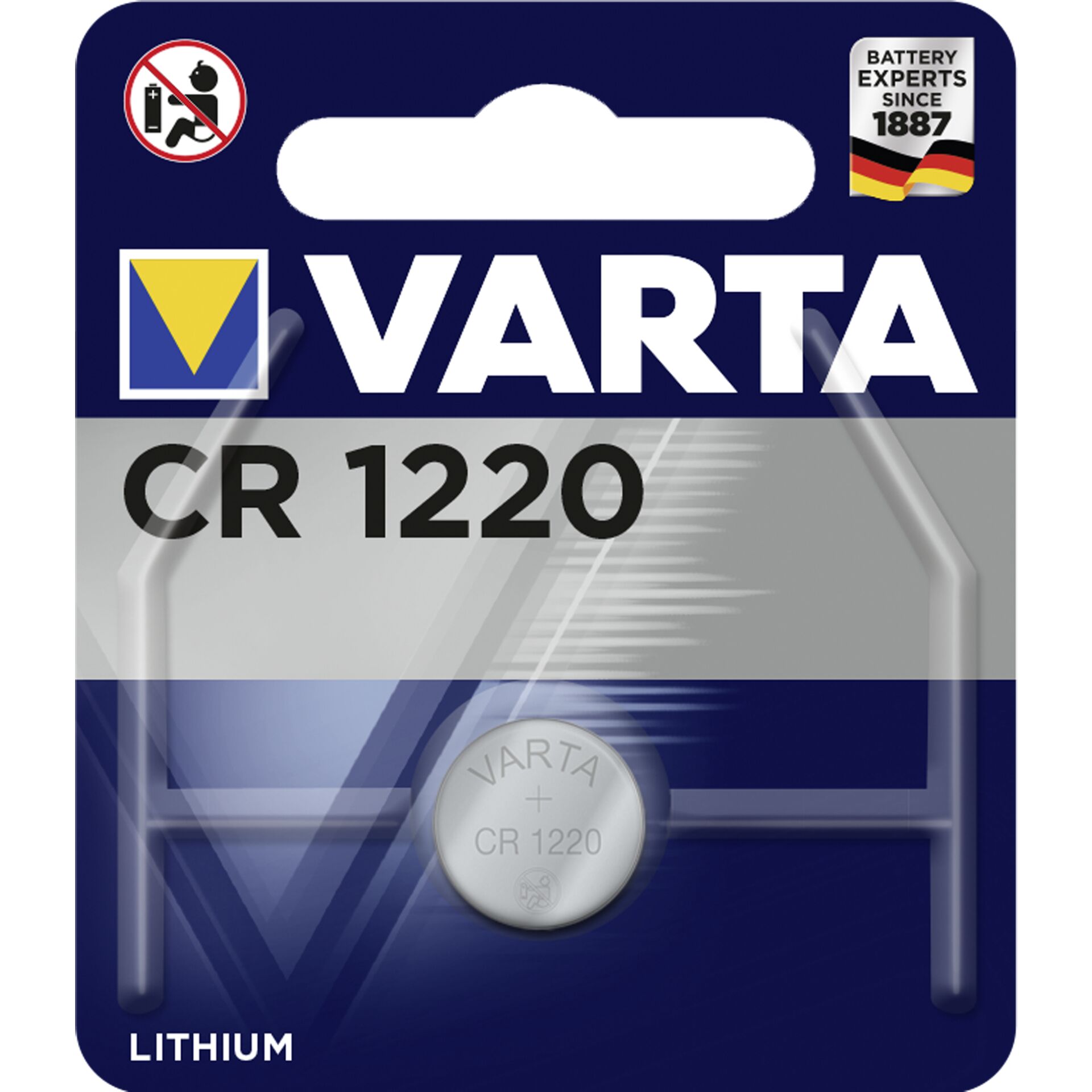 10x1 Varta electronic CR 1220 PU Inner box