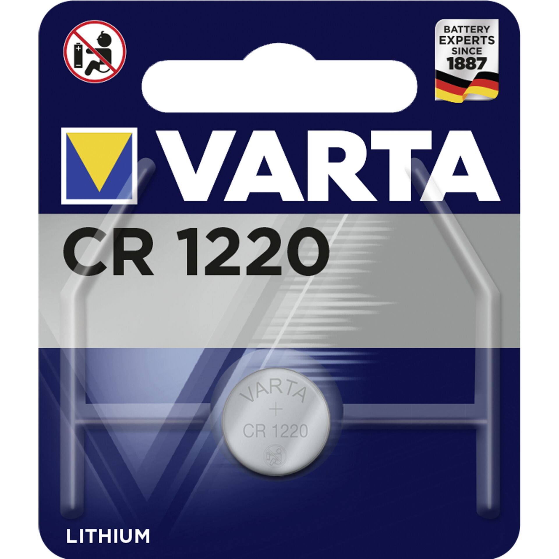 100x1 Varta electronic CR 1220 PU Master box