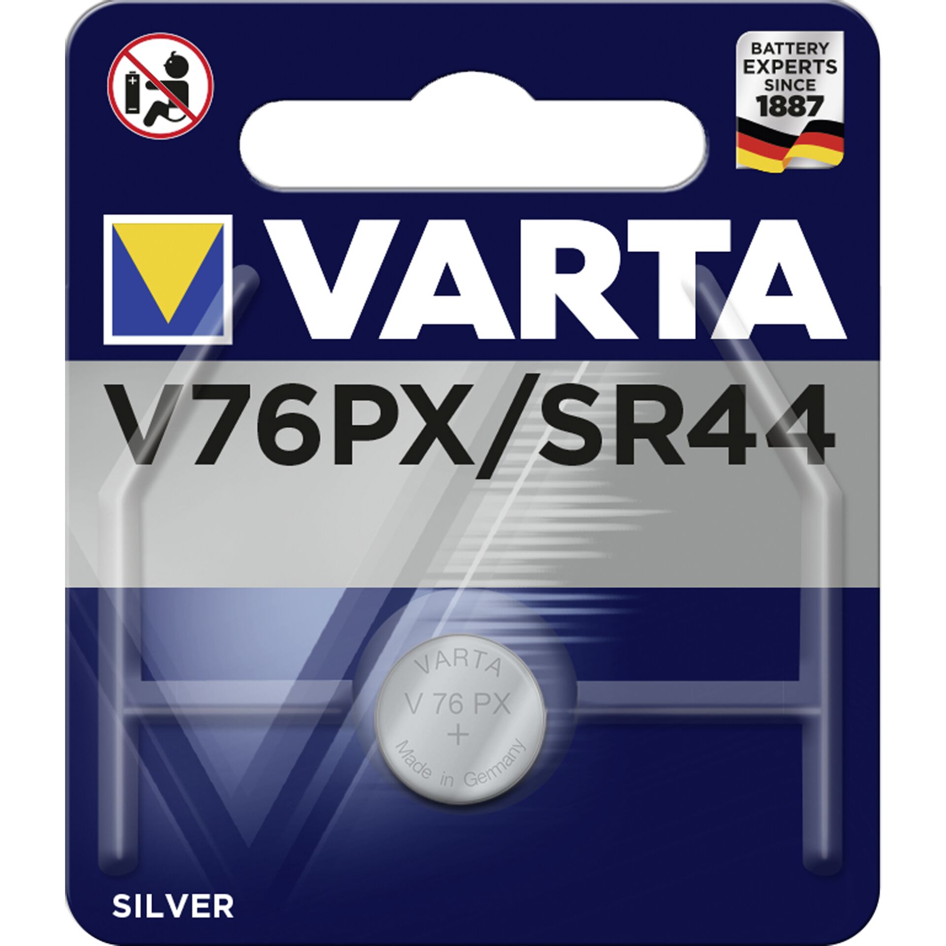 10x1 Varta Photo V 76 PX PU Inner box