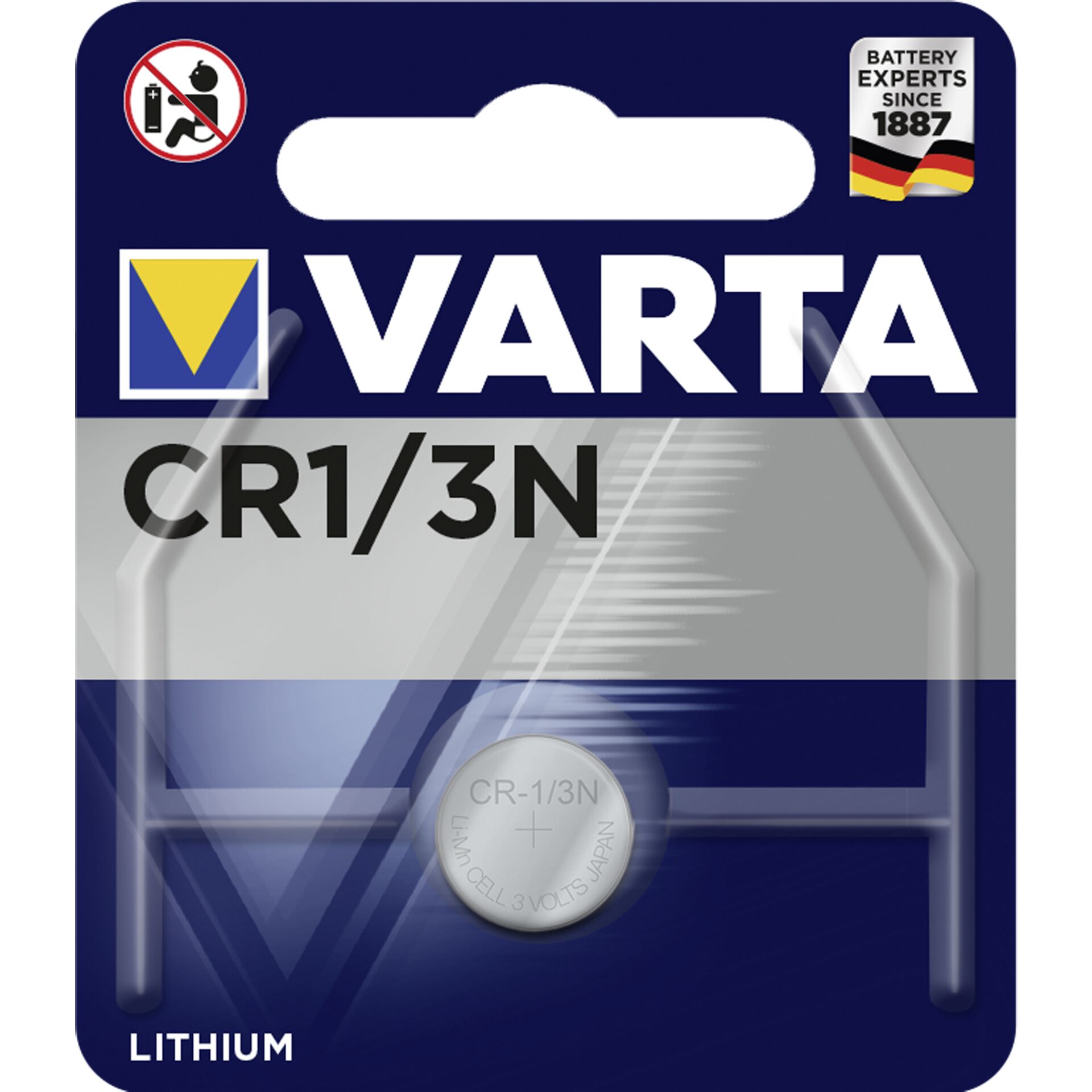 100x1 Varta Photo CR 1/3 N PU Master box