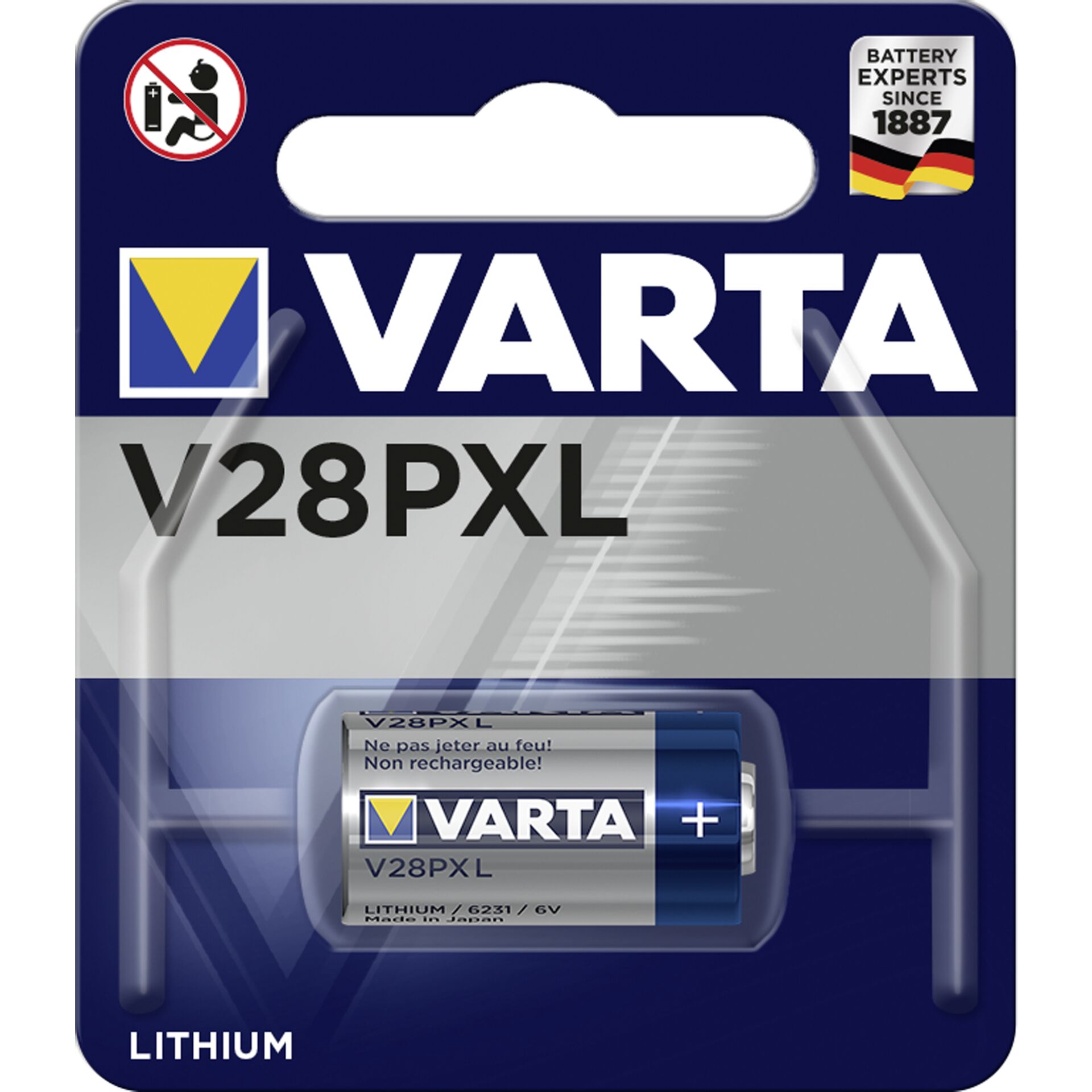 10x1 Varta Photo V 28 PXL PU Inner box