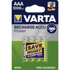 50x4 Varta ricaricab. batt. NiMh 1000 mAh Micro VPE