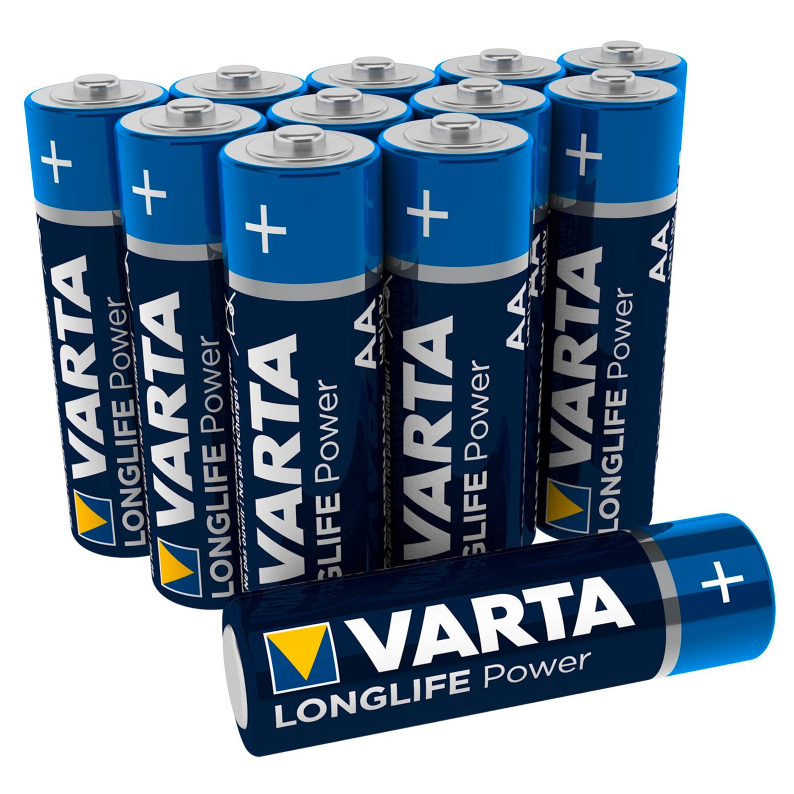 9x12 Varta Longlife Power AA LR 6 Ready-To-Sell Tray Big Box