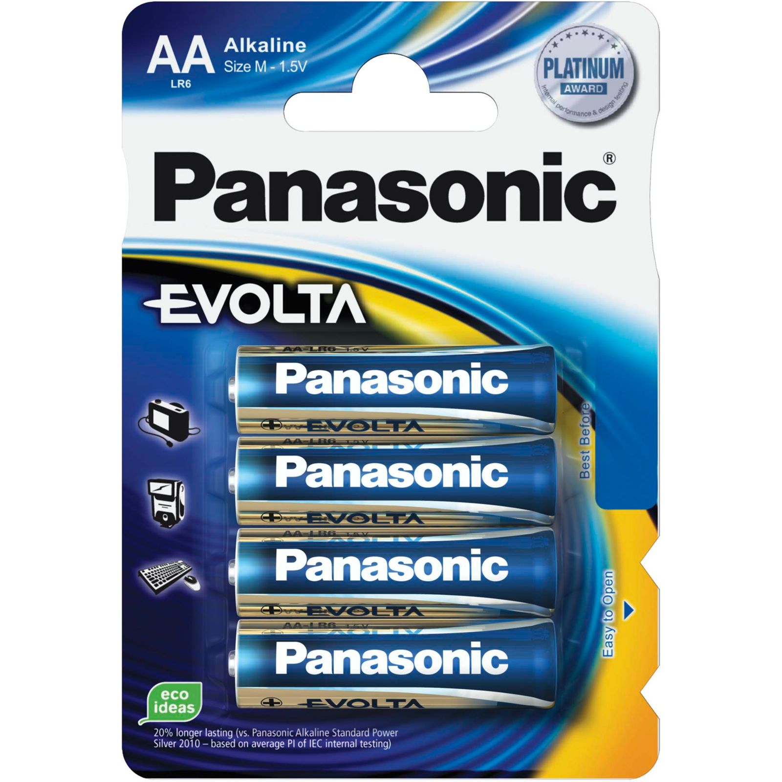 60x4 Panasonic Evolta LR 6 Mignon          PU Master box