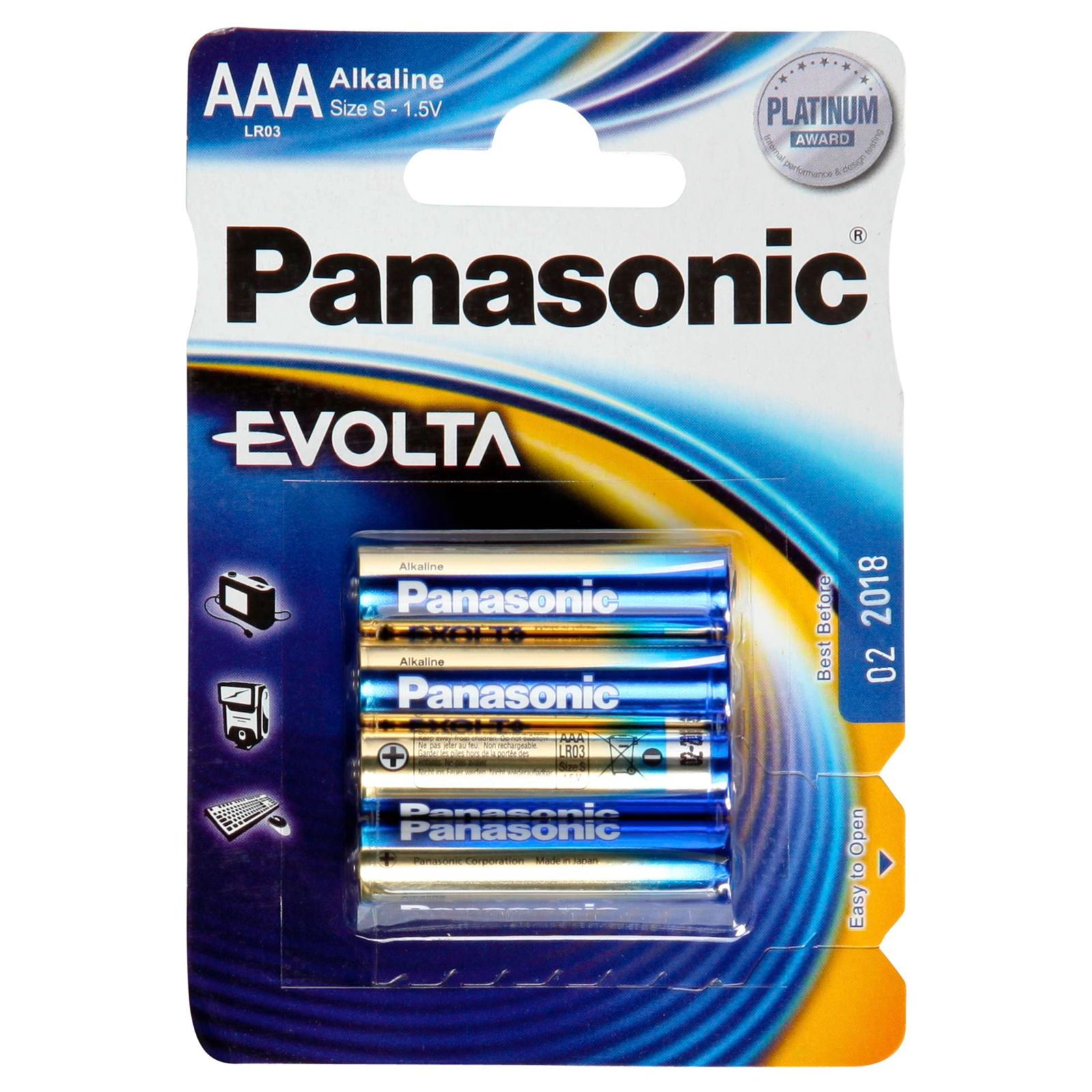 60x4 Panasonic Evolta LR 03 Micro           PU Master box