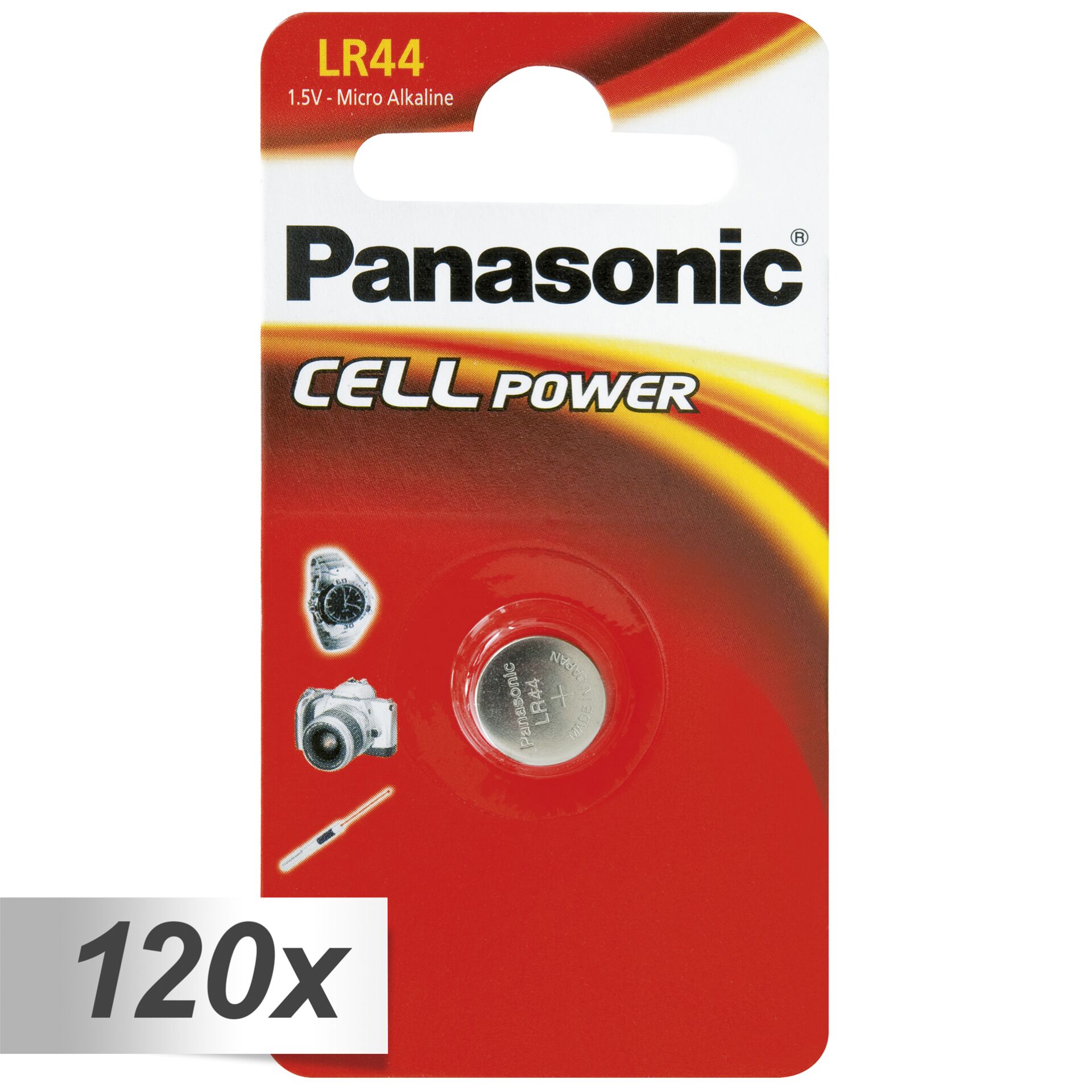 120x1 Panasonic LR 44